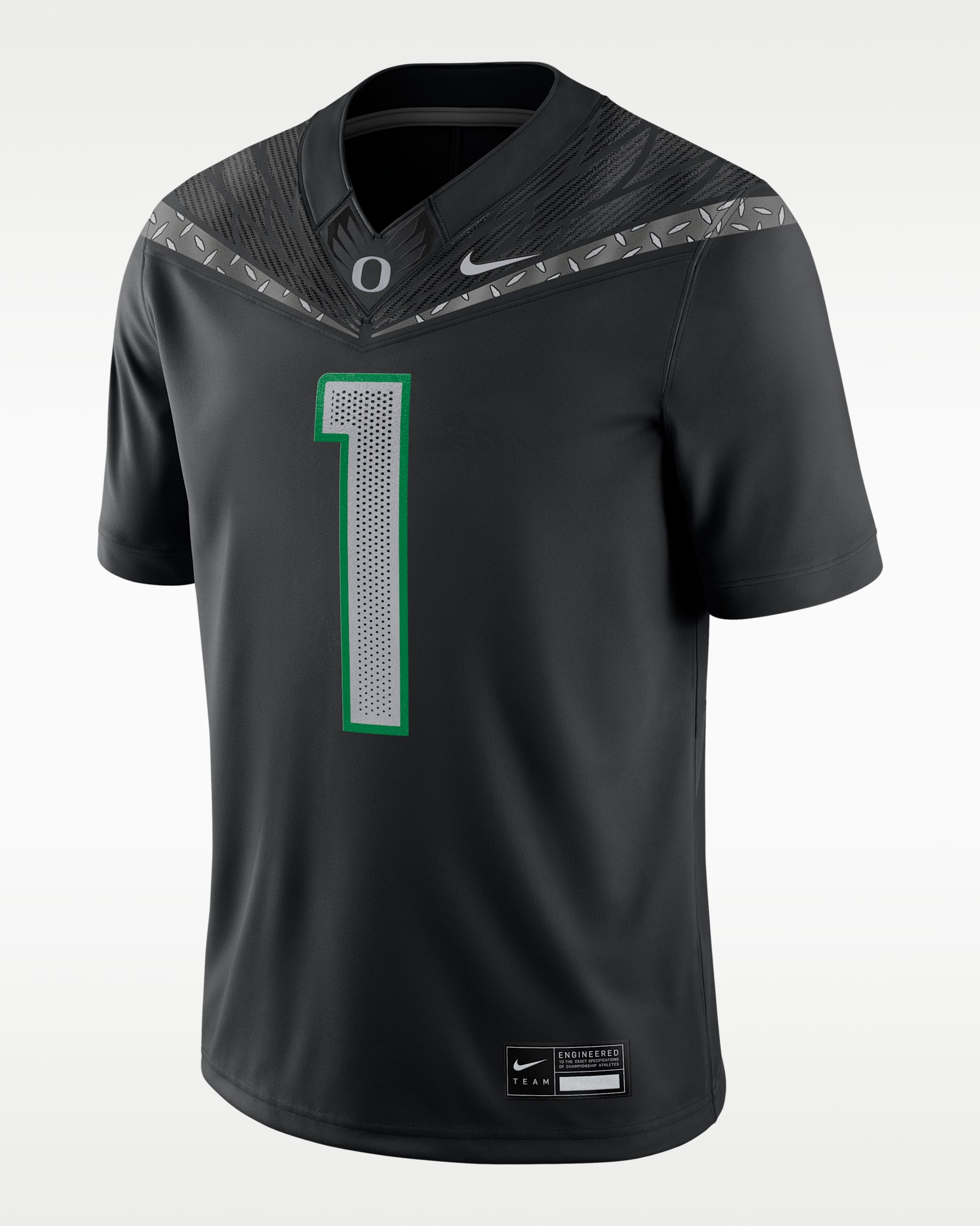 Oregon Ducks Men's Nike Dri-FIT College Game Jersey - Black