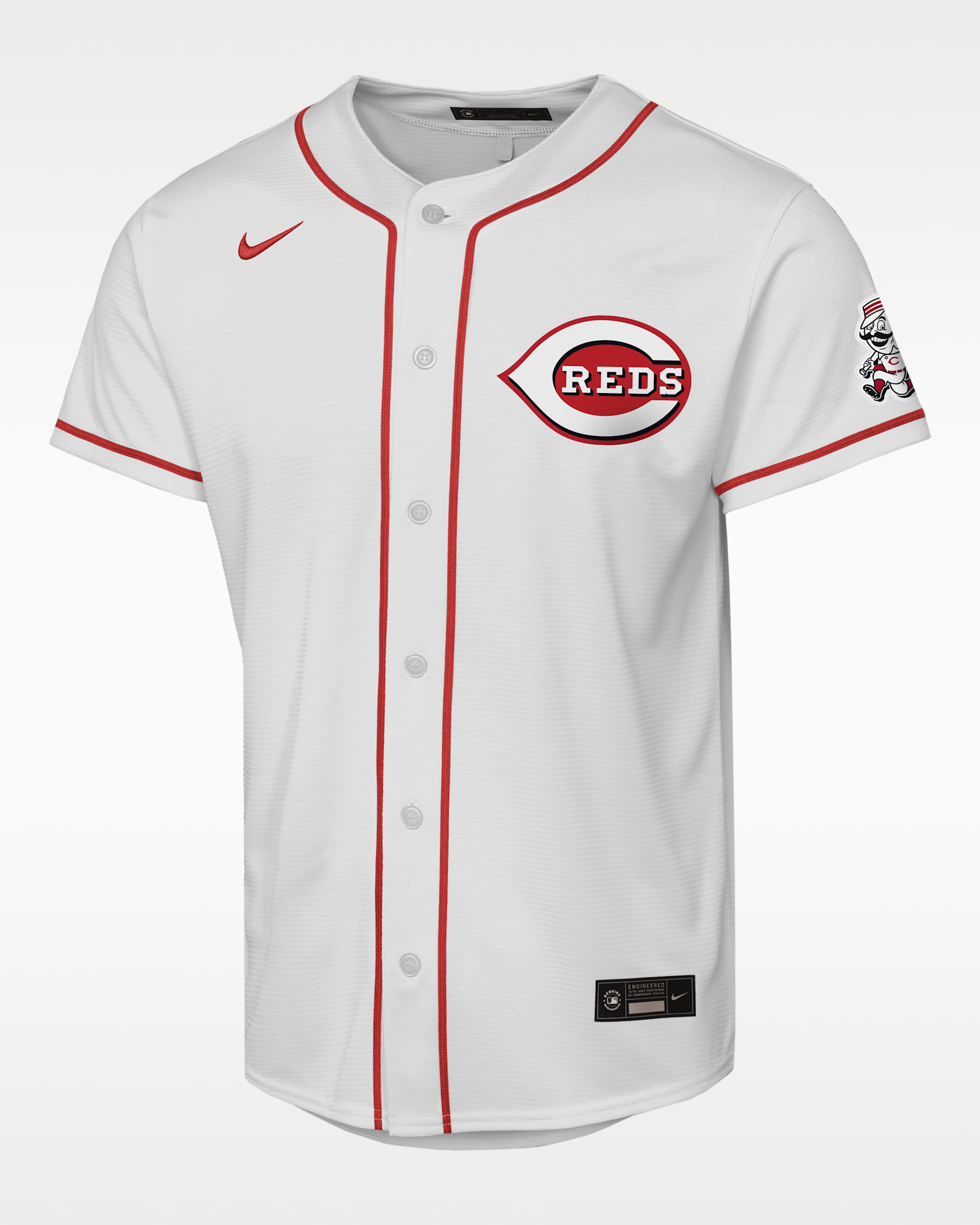 Cincinnati Reds Big Kid's Nike MLB Stadium Jersey - Red/White
