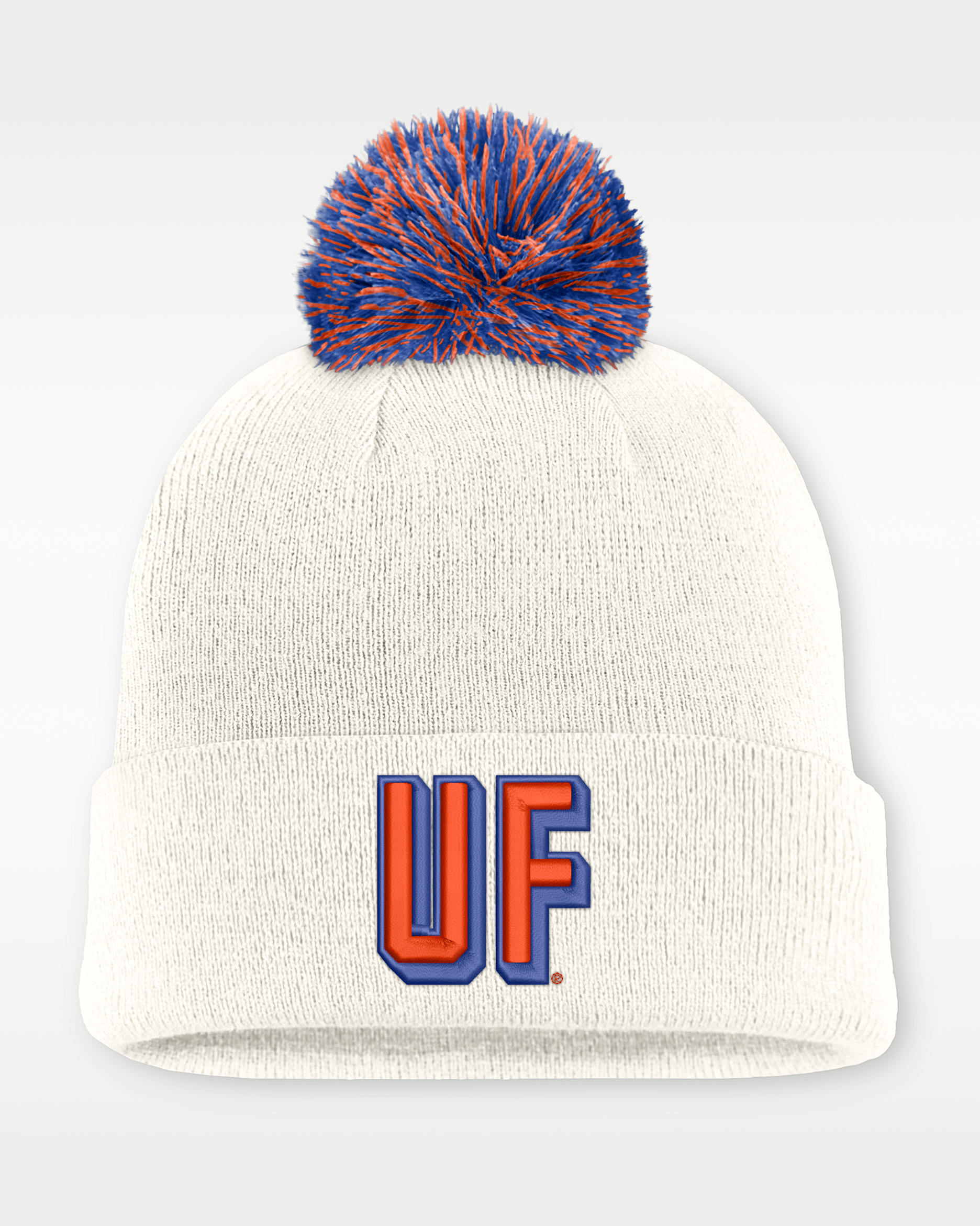 Florida Peak Men's Nike College Cuffed Beanie - White