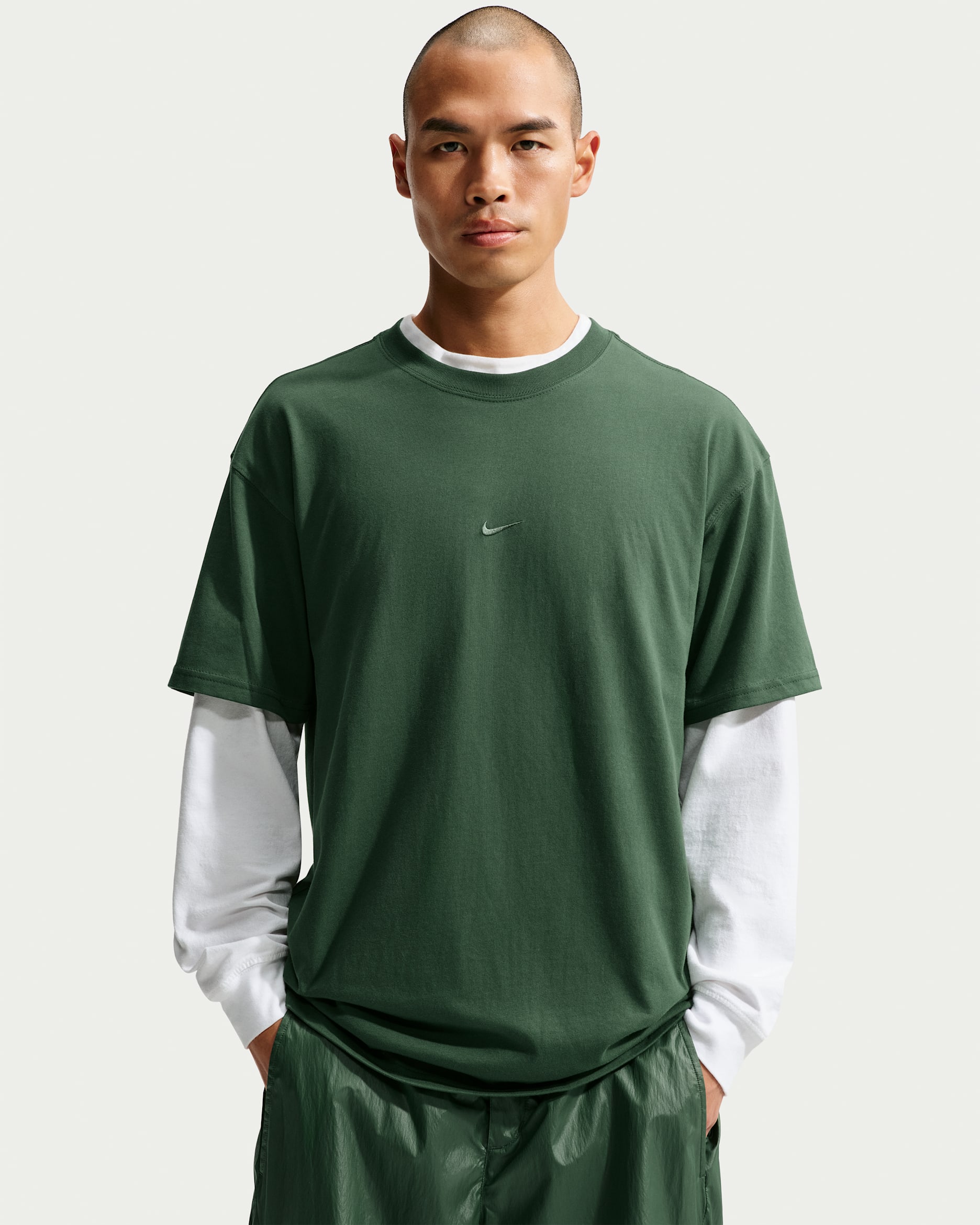 Nike Sportswear Men's Loose T-Shirt - Fir/Fir