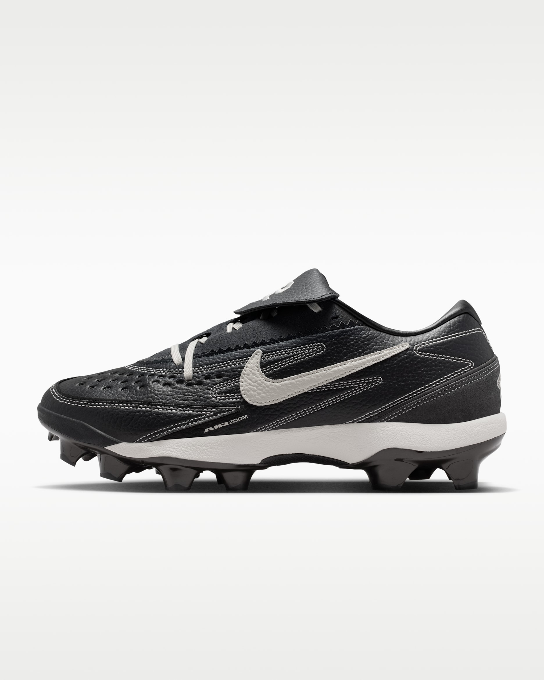 Nike Diamond Standout MCS "Jackie Robinson Day" Baseball Cleats - Black/Medium Ash/Velvet Brown/Pale Ivory