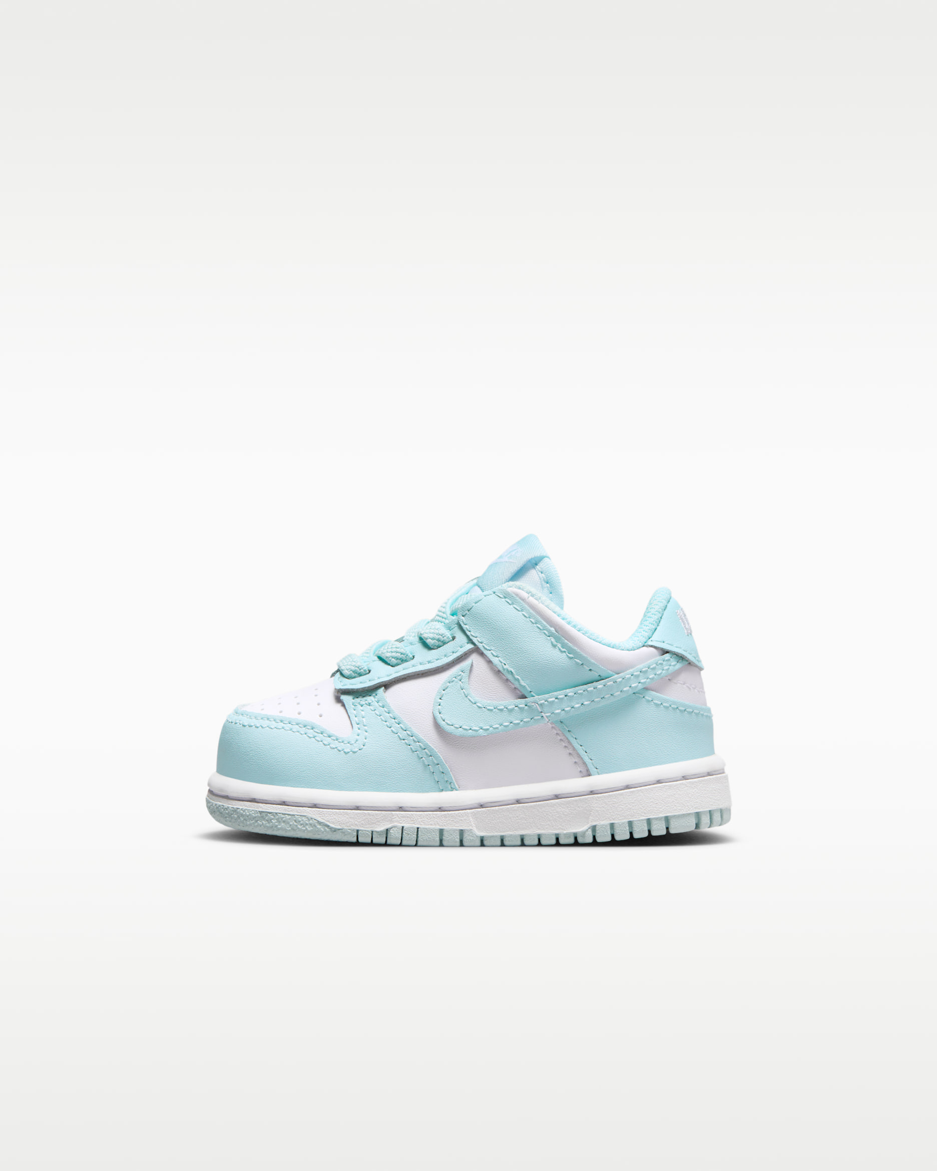 รองเท้าทารก/เด็กวัยหัดเดิน Nike Dunk Low - ขาว/Glacier Blue