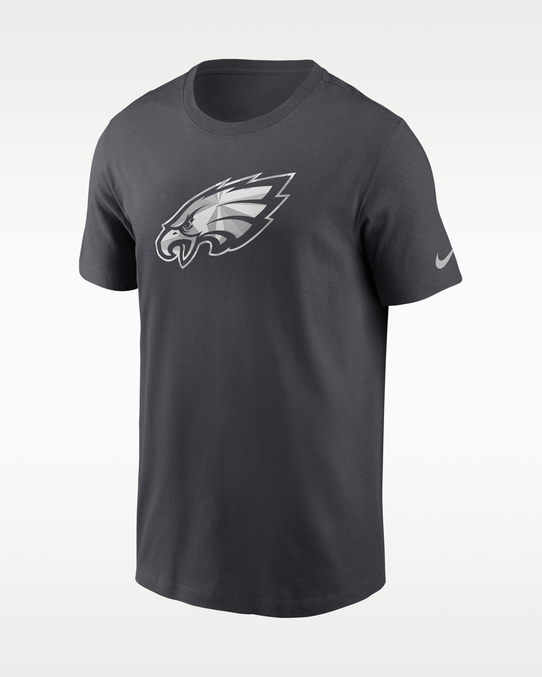 Playera Nike de la NFL para hombre Philadelphia Eagles Fractal Logo - Antracita