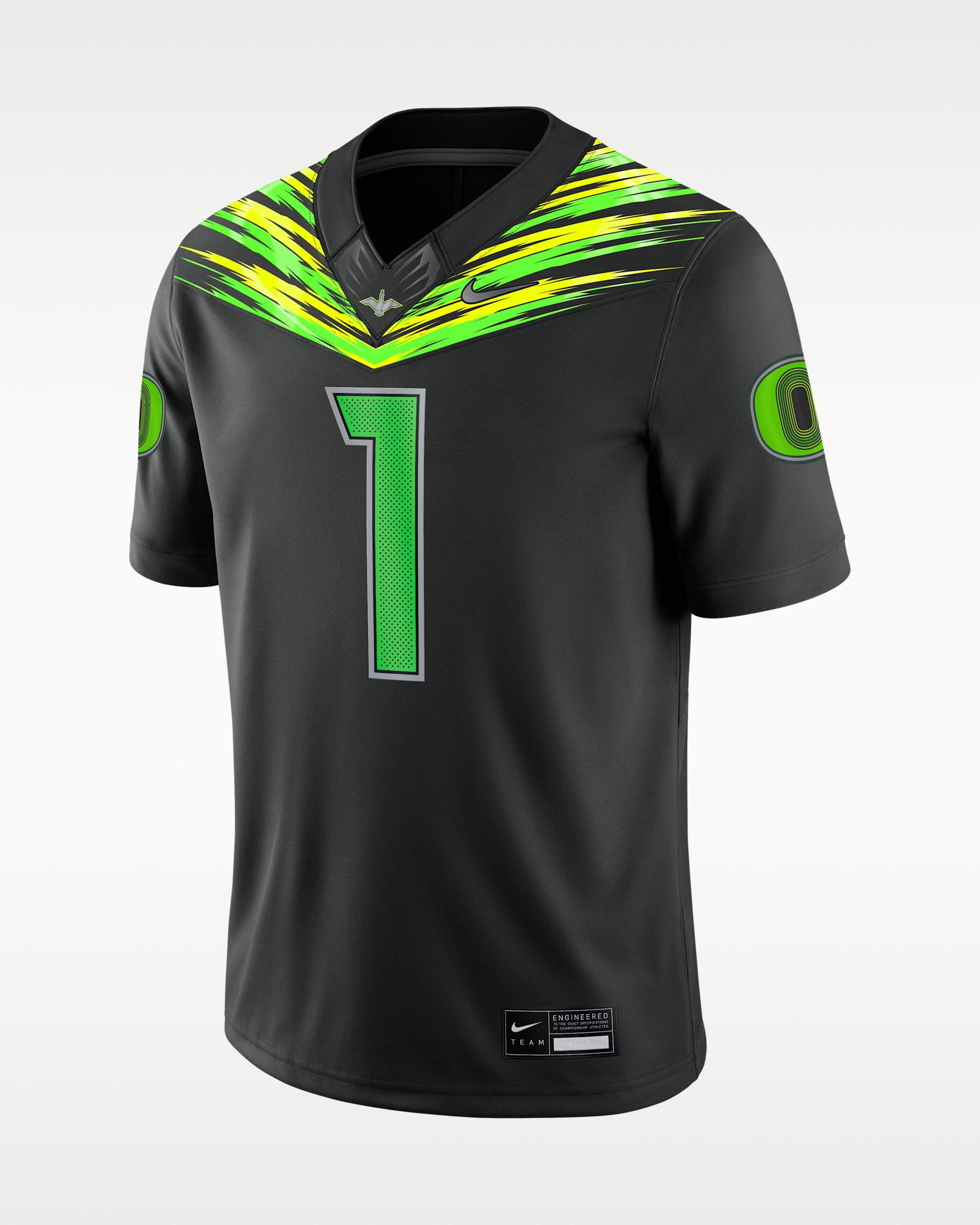 Oregon Men's Nike Dri-FIT College Game Jersey - Black