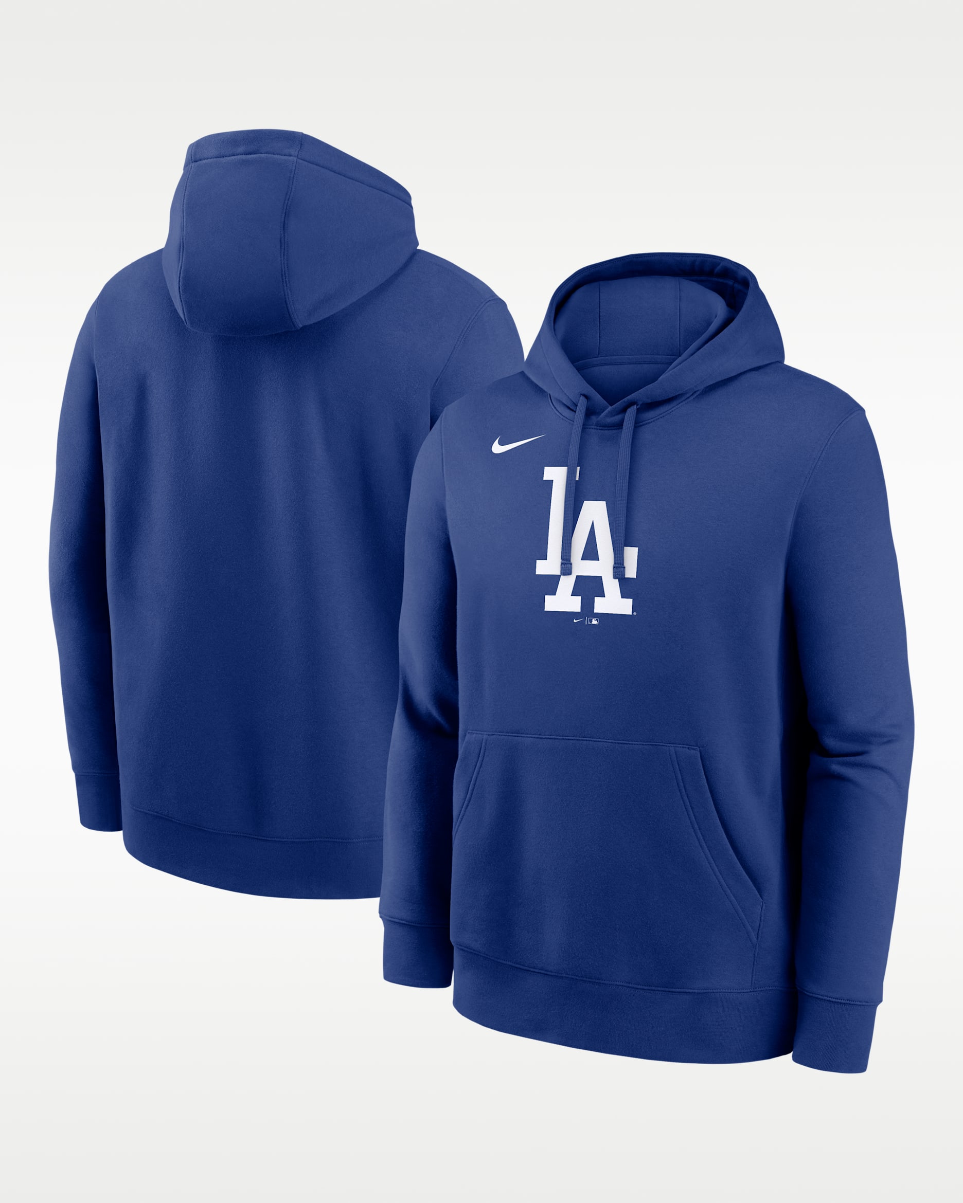 Los Angeles Dodgers Club Men's Nike MLB Pullover Hoodie - Rush Blue
