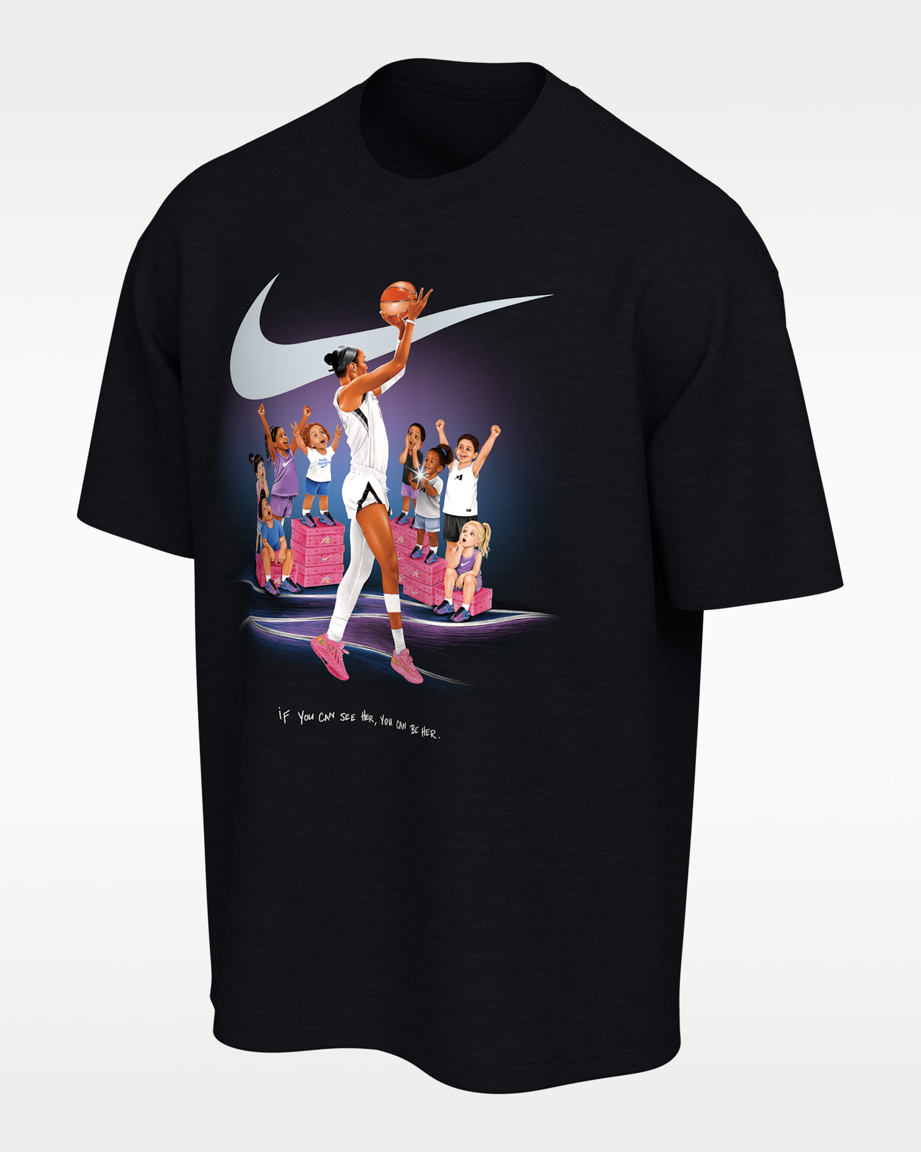 A'ja Wilson Nike T-Shirt - Black