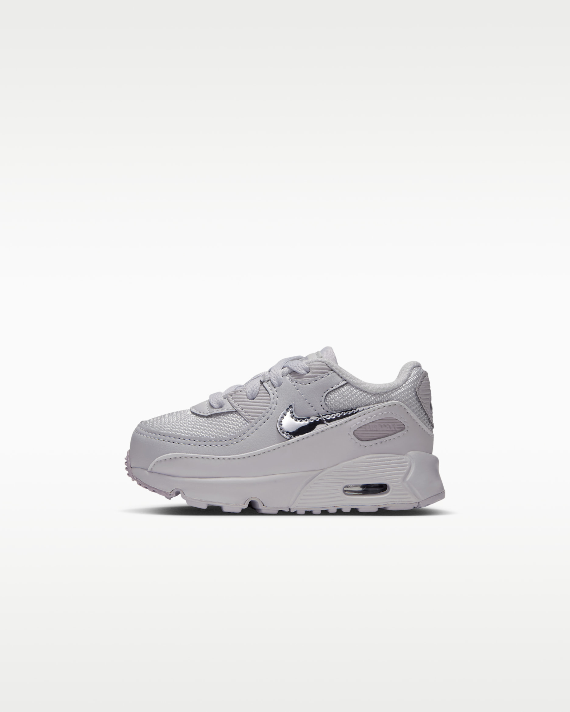 Nike Air Max 90 Baby/Toddler Shoes - Photon Dust/Vast Grey/Silver Lilac/Metallic Silver