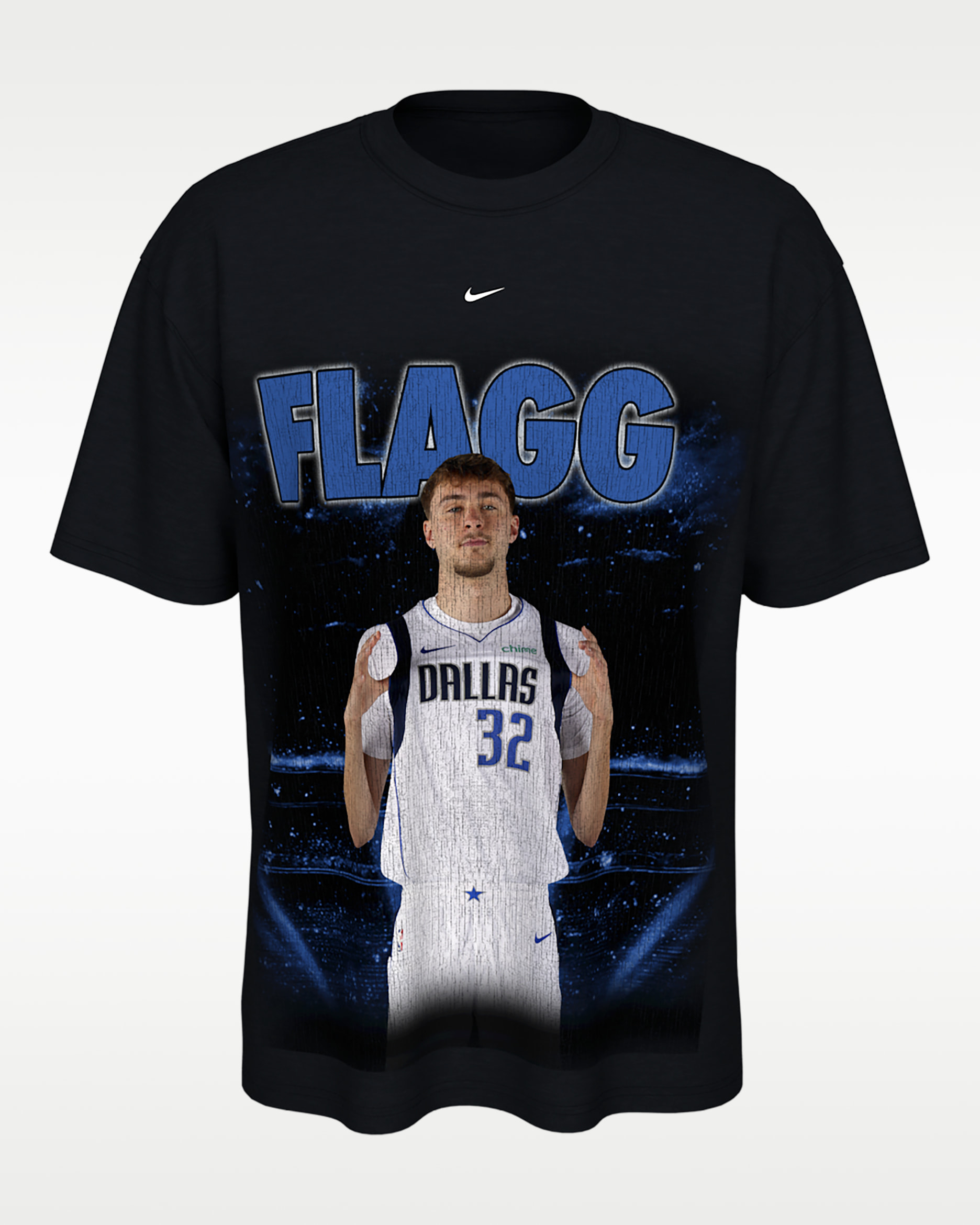 Cooper Flagg Nike Basketball Max90 T-Shirt - Black