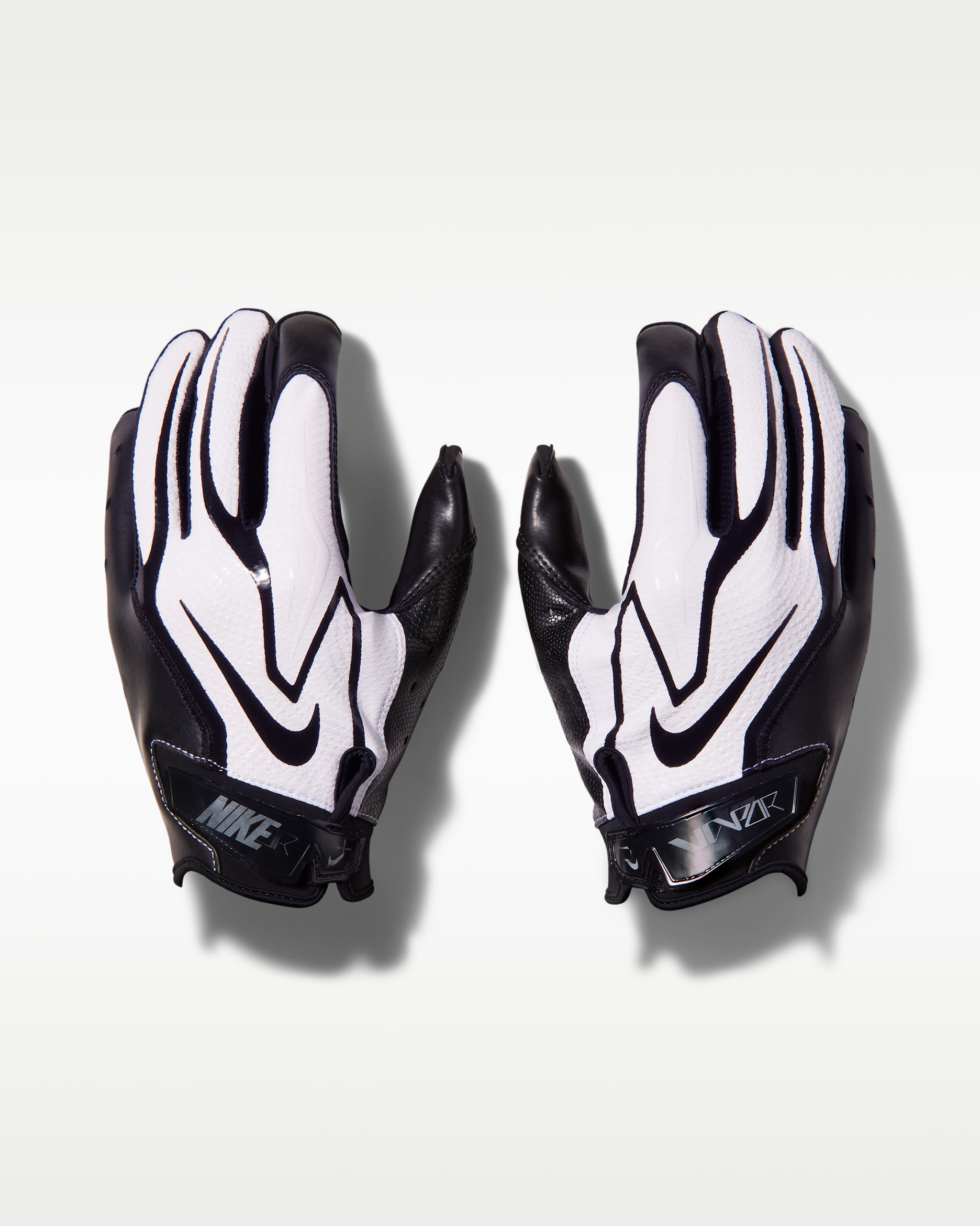 Guantes de futbol americano para todo tipo de clima (1 par) Nike Vapor Jet - Blanco/Negro
