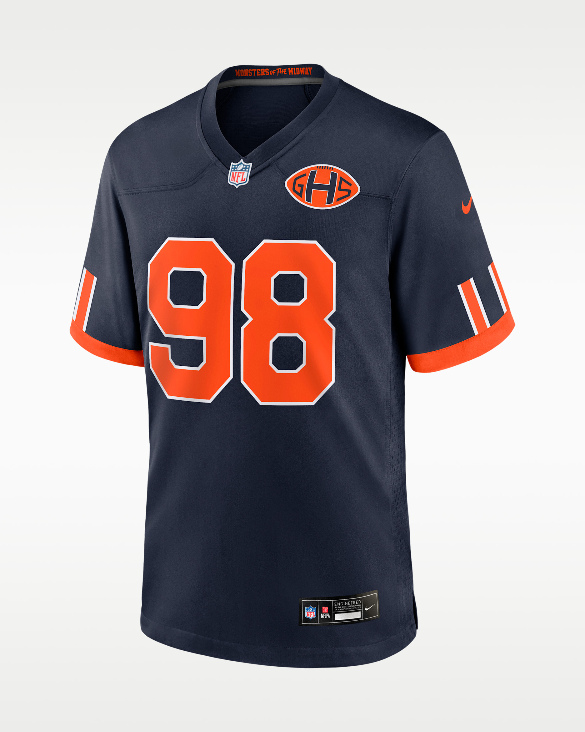 Montez Sweat Chicago Bears Rivalries Collection Men's Nike NFL Game Jersey - Navy