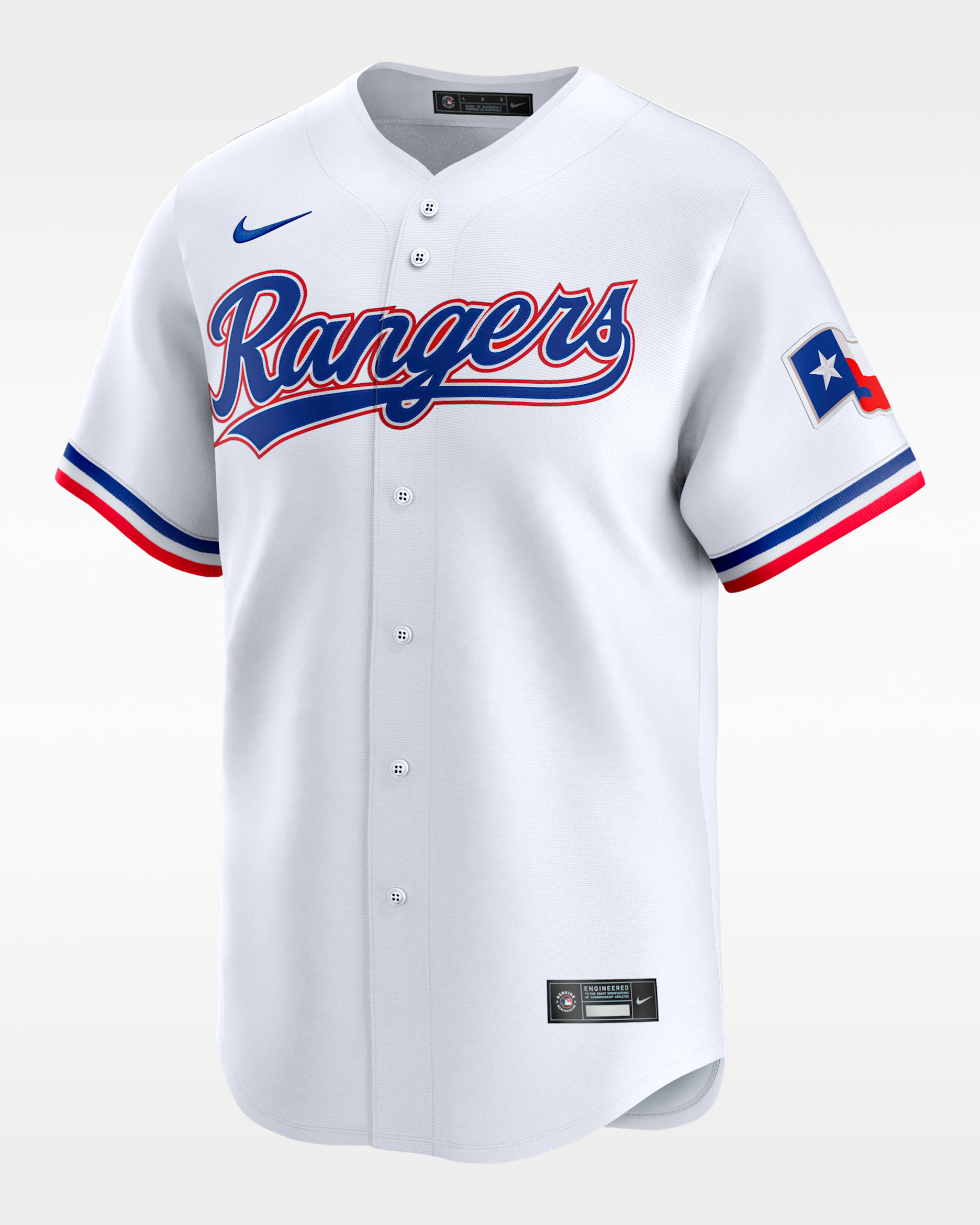 Jersey Nike Dri-FIT ADV de la MLB Limited para hombre Josh Jung Texas Rangers - Blanco