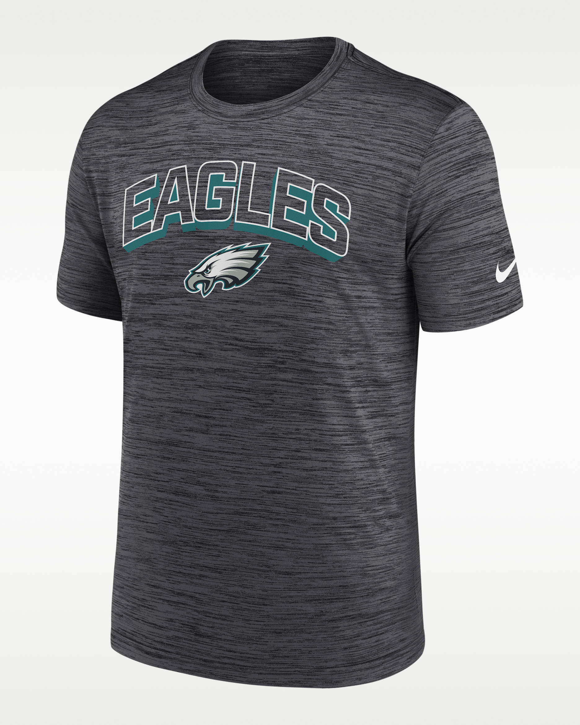 Philadelphia Eagles Velocity Men's Nike Dri-FIT NFL T-Shirt - Charcoal