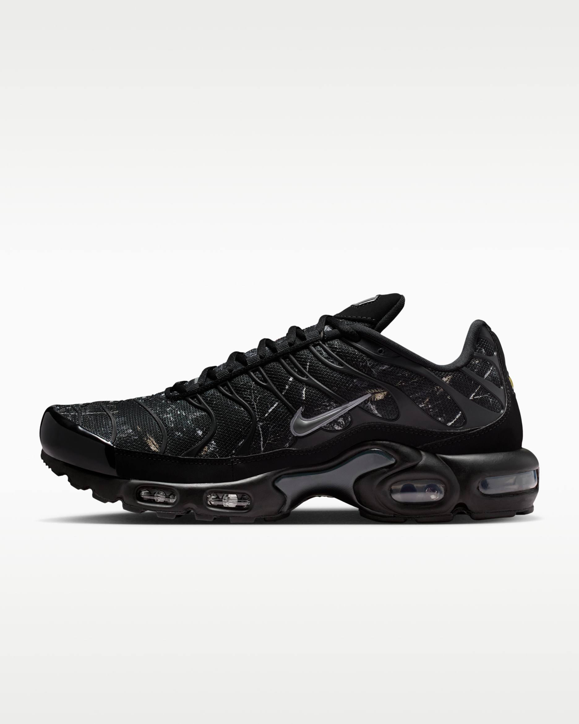 Chaussure Nike Air Max Plus pour homme - Dark Smoke Grey/Noir/Metallic Cool Grey
