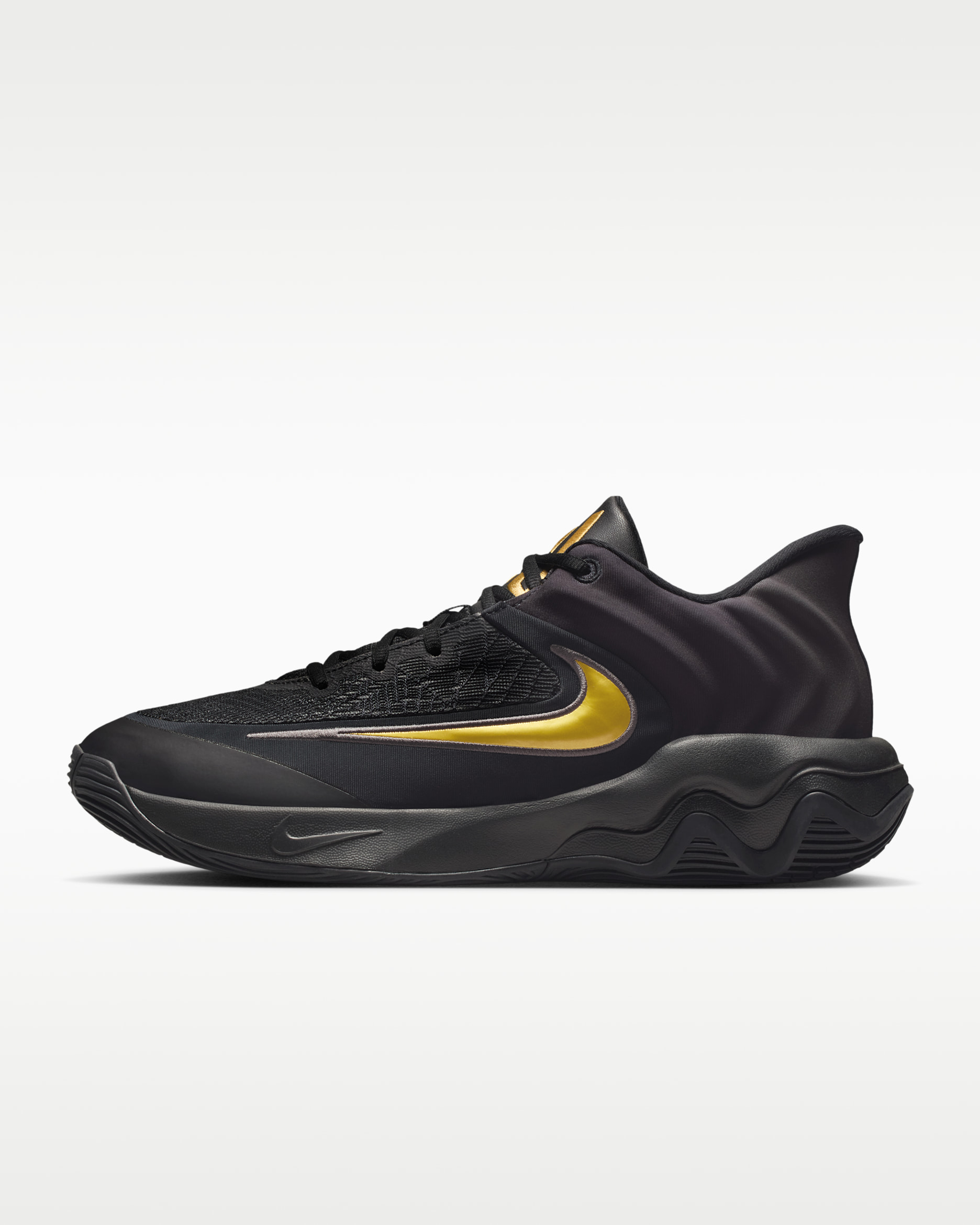 Giannis Immortality 4 EP Basketball Shoes - Black/Metallic Gold