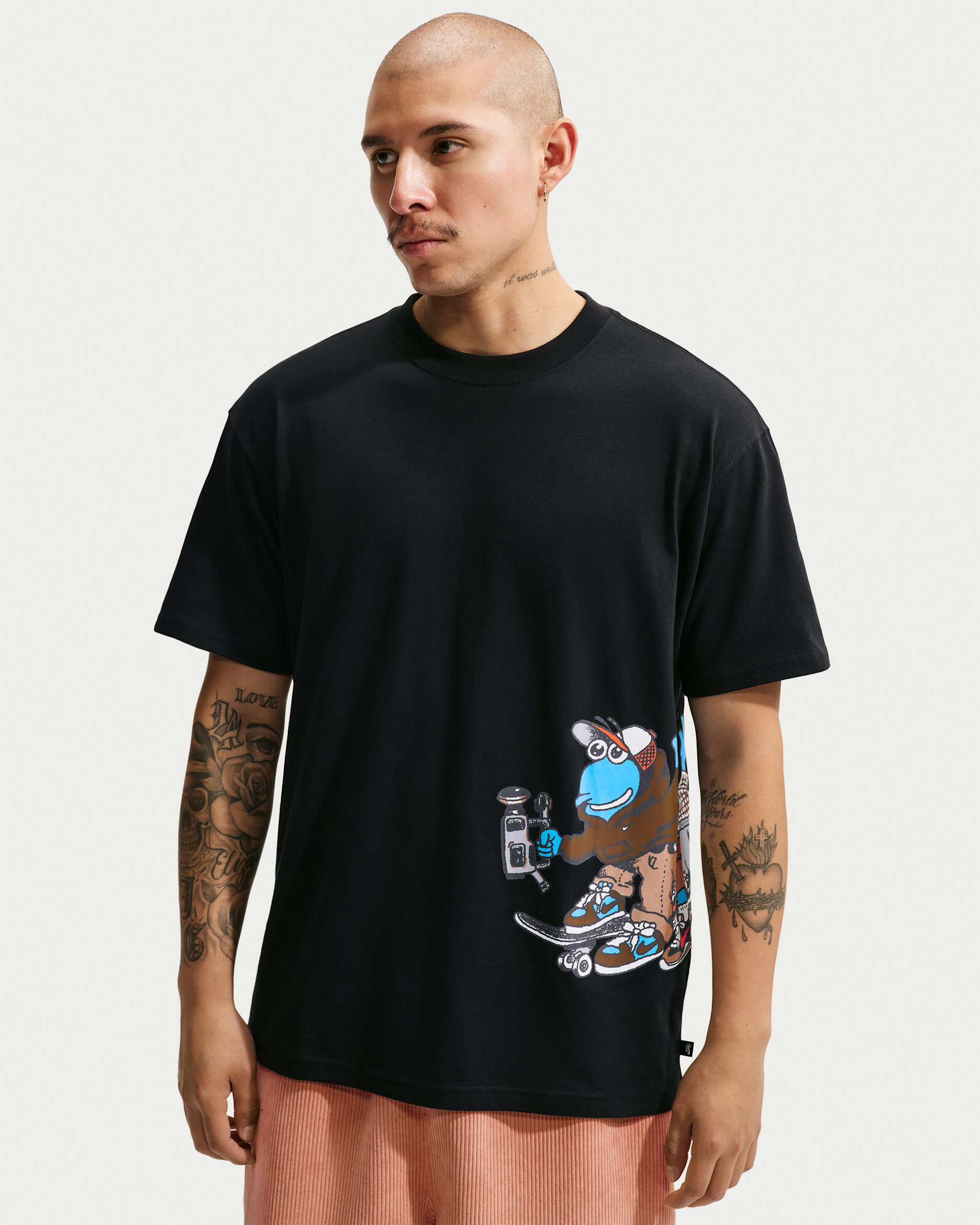 Nike SB Skate T-Shirt - Black