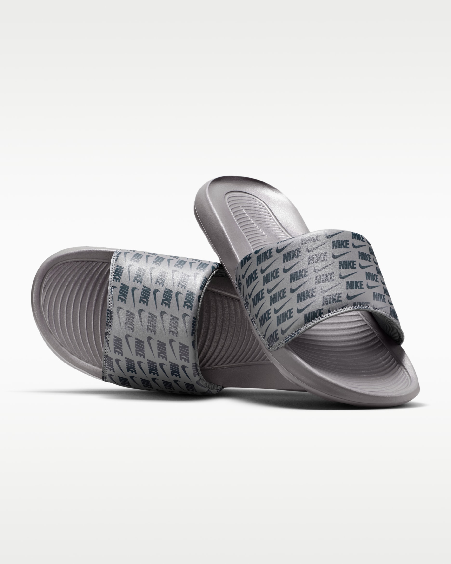 Nike Victori One Men's Printed Slides - Pencil Point/Anthracite
