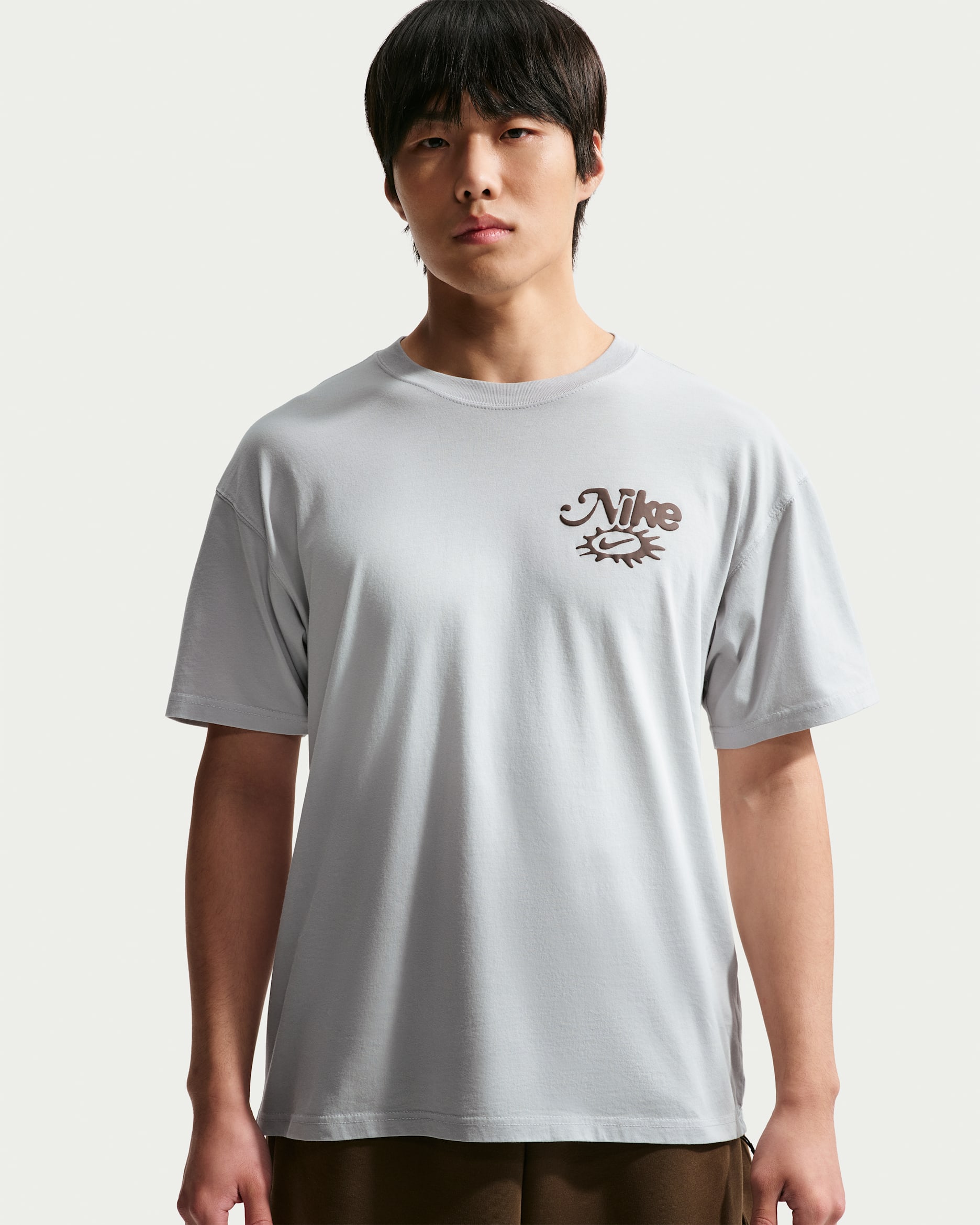 Nike Sportswear T 恤 - Pure Platinum/Wolf Grey