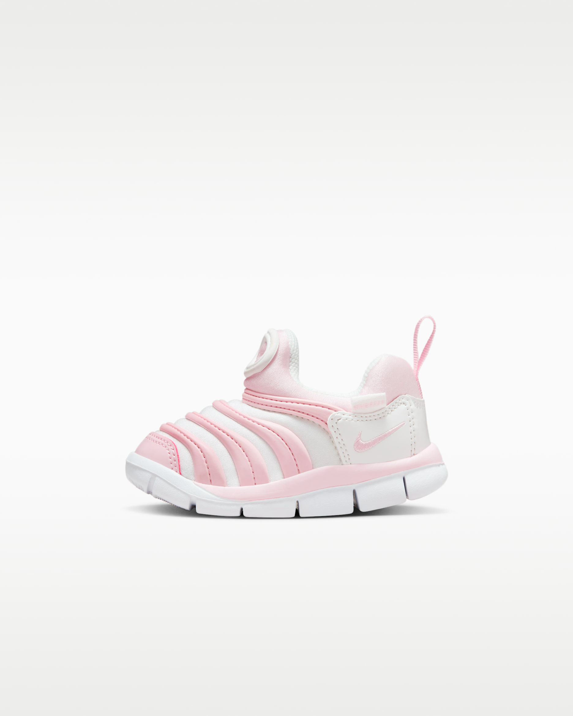 รองเท้าทารก/เด็กวัยหัดเดิน Nike Dynamo Free - Pink Foam/Summit White/ขาว/ดำ