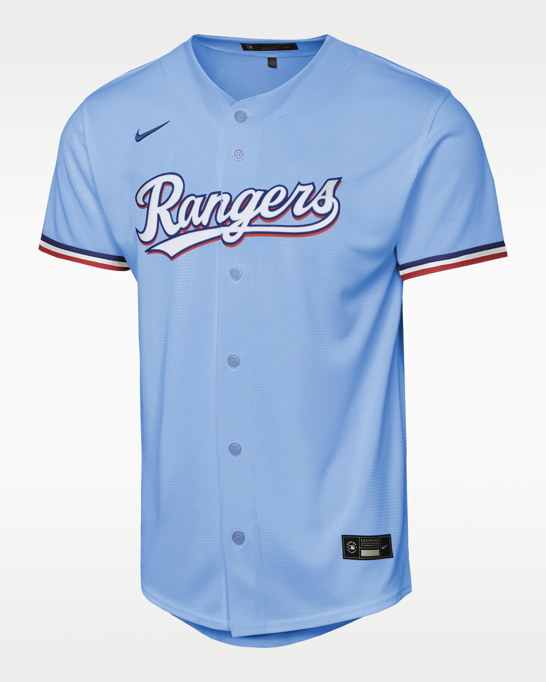 Corey Seager Texas Rangers Big Kids' Nike Replica 26 Jersey - Light Blue