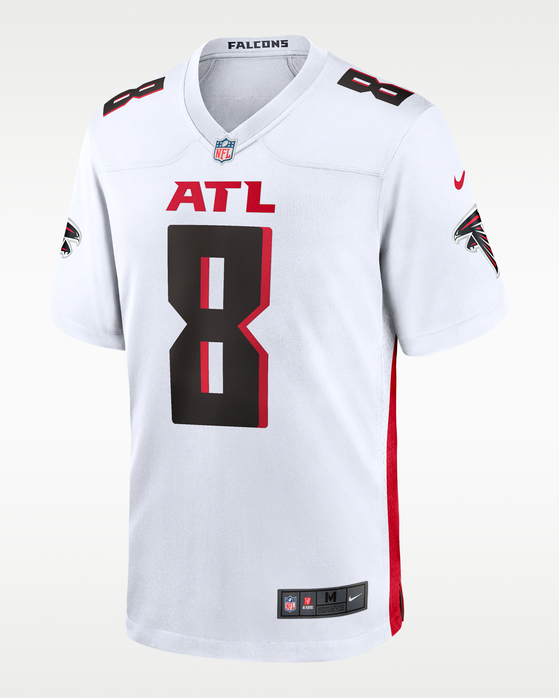 Kyle Pitts Sr. Atlanta Falcons Men's Nike NFL Game Jersey - White