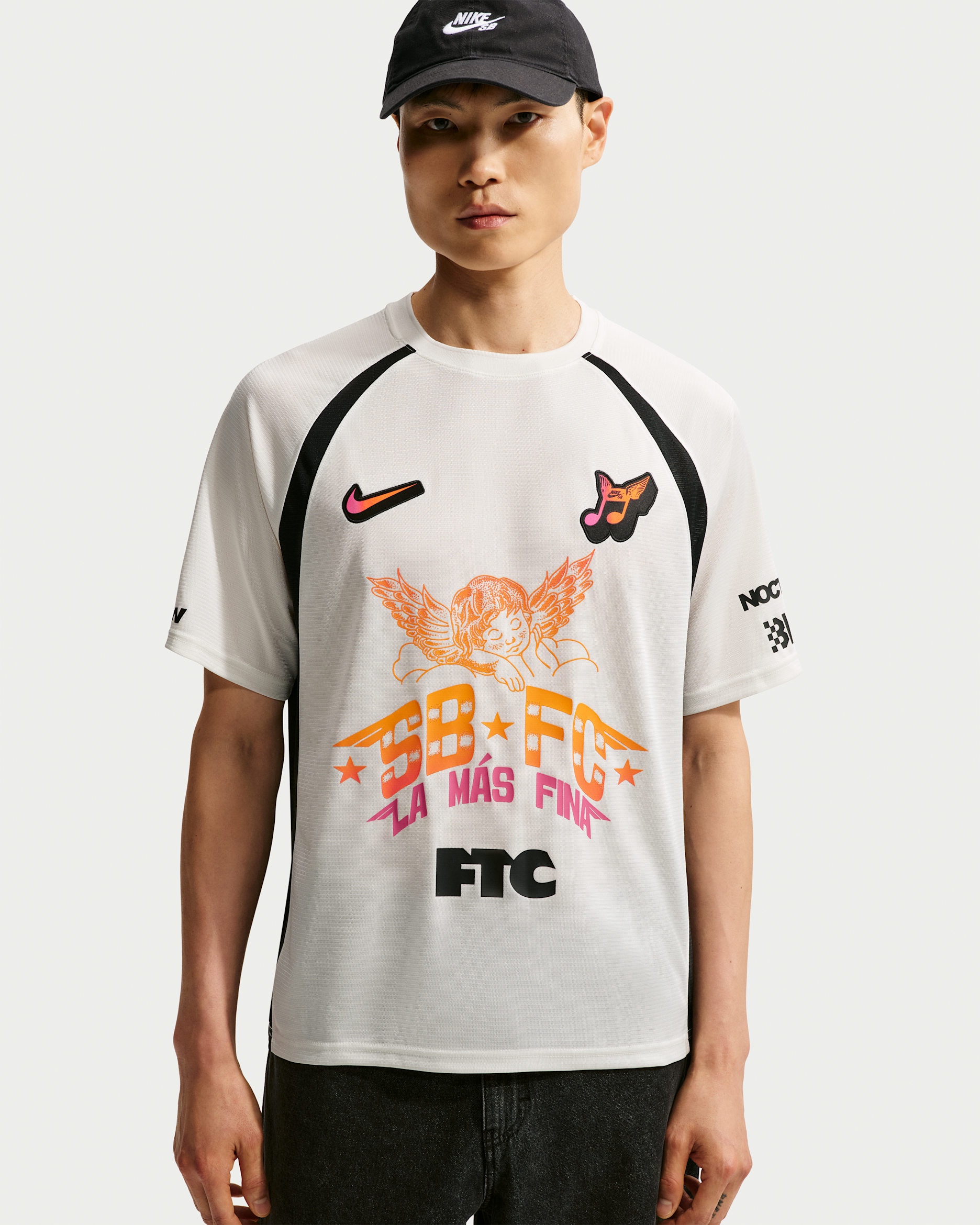 Nike SB Skate Jersey - Sail/Black