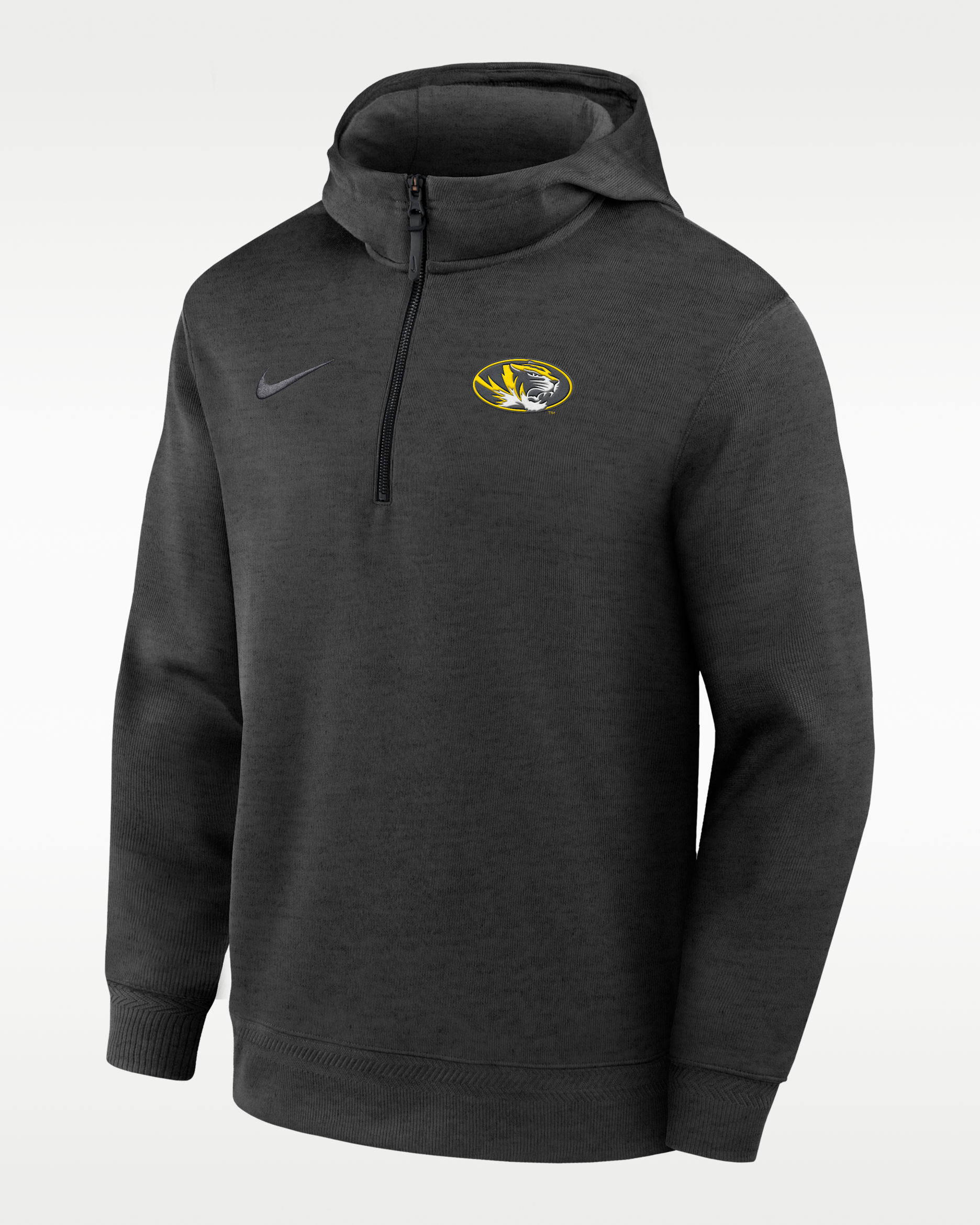 Missouri Ti8gers Nike NCAA Men's Basketball Coaches' Pullover Hoodie - Black