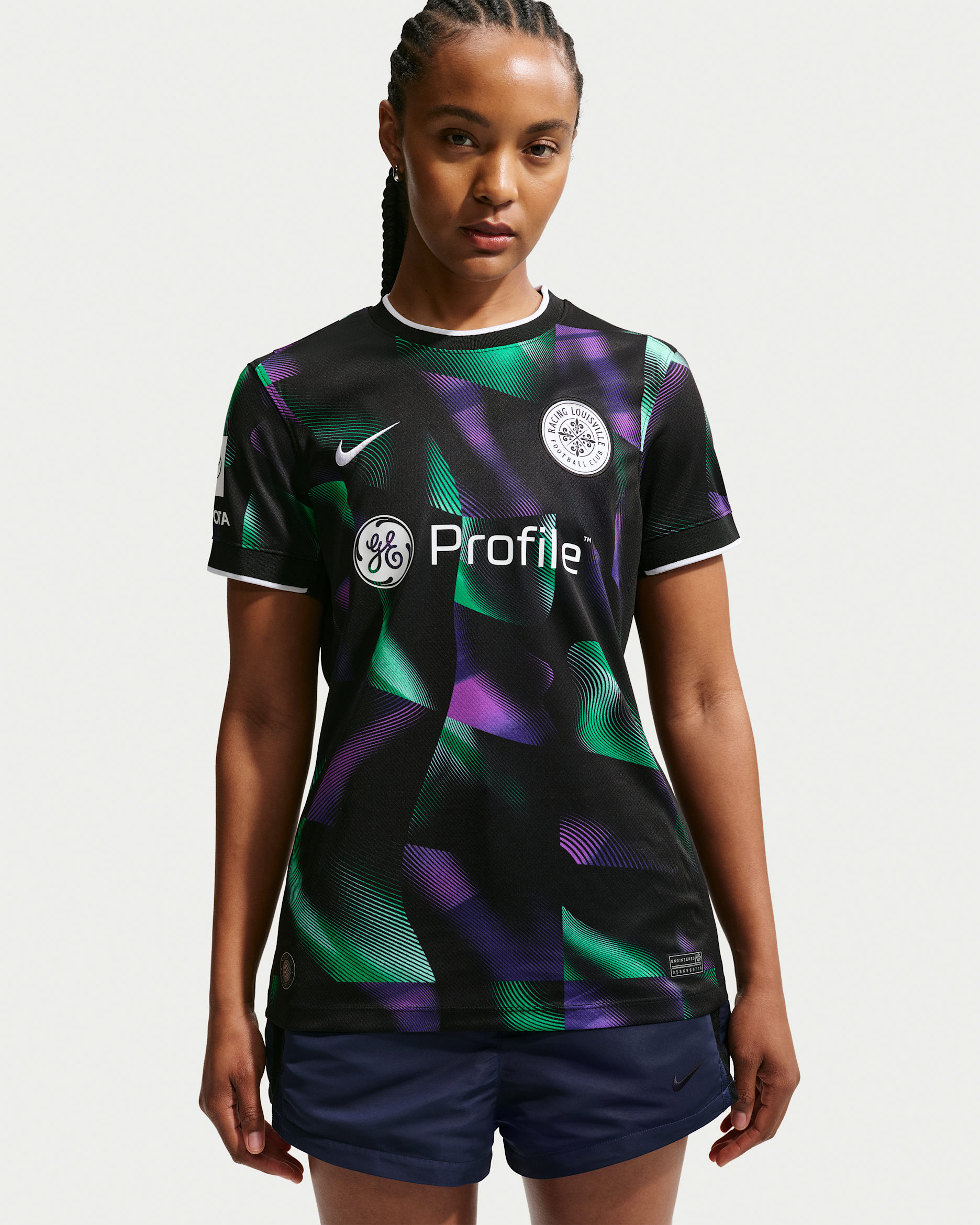 Racing Louisville FC Stadium Away Women's Nike Dri-FIT NWSL Replica Jersey - Mint Foam