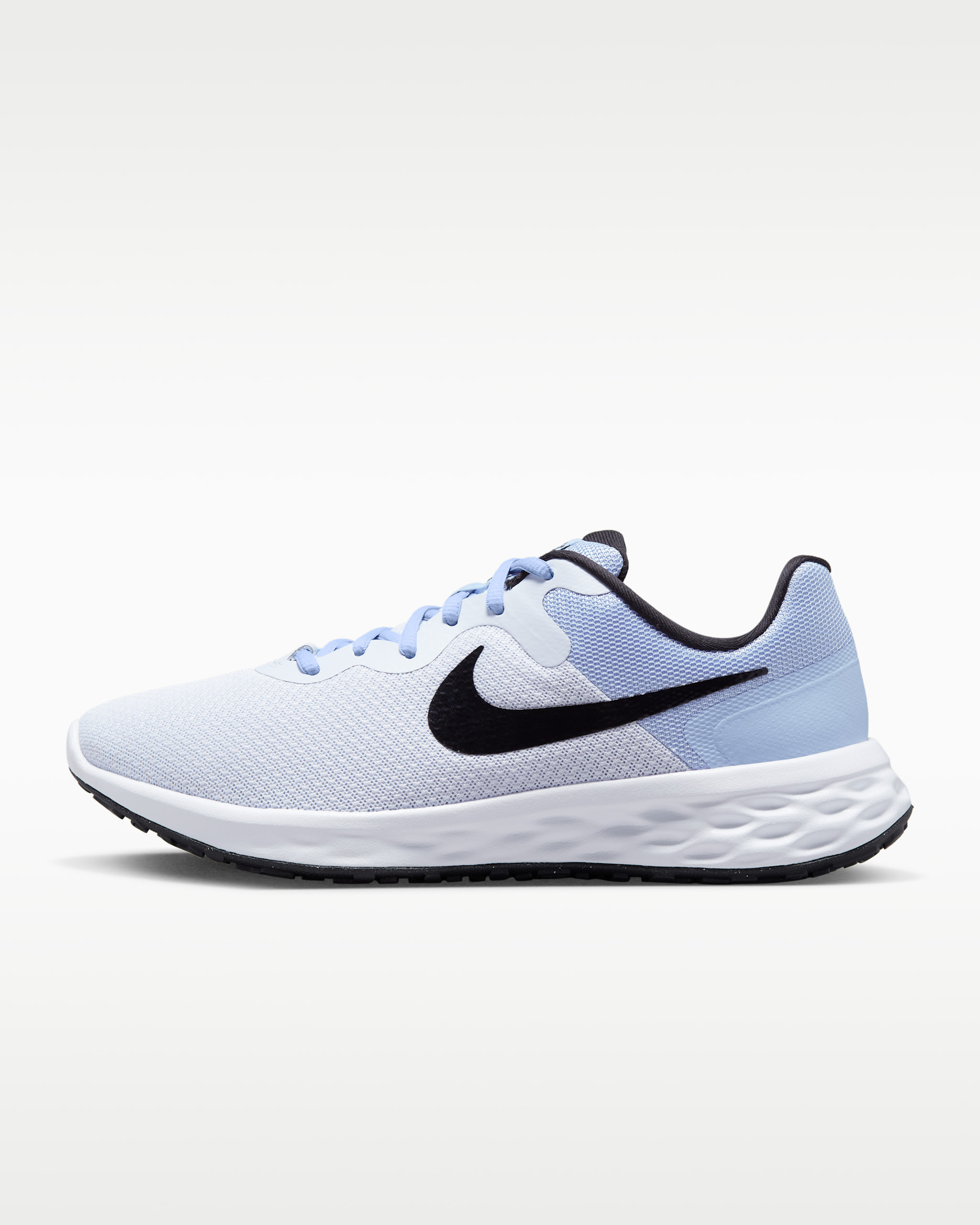 Nike Revolution 6 Men's Road Running Shoes - Football Grey/Cobalt Bliss/White/Black