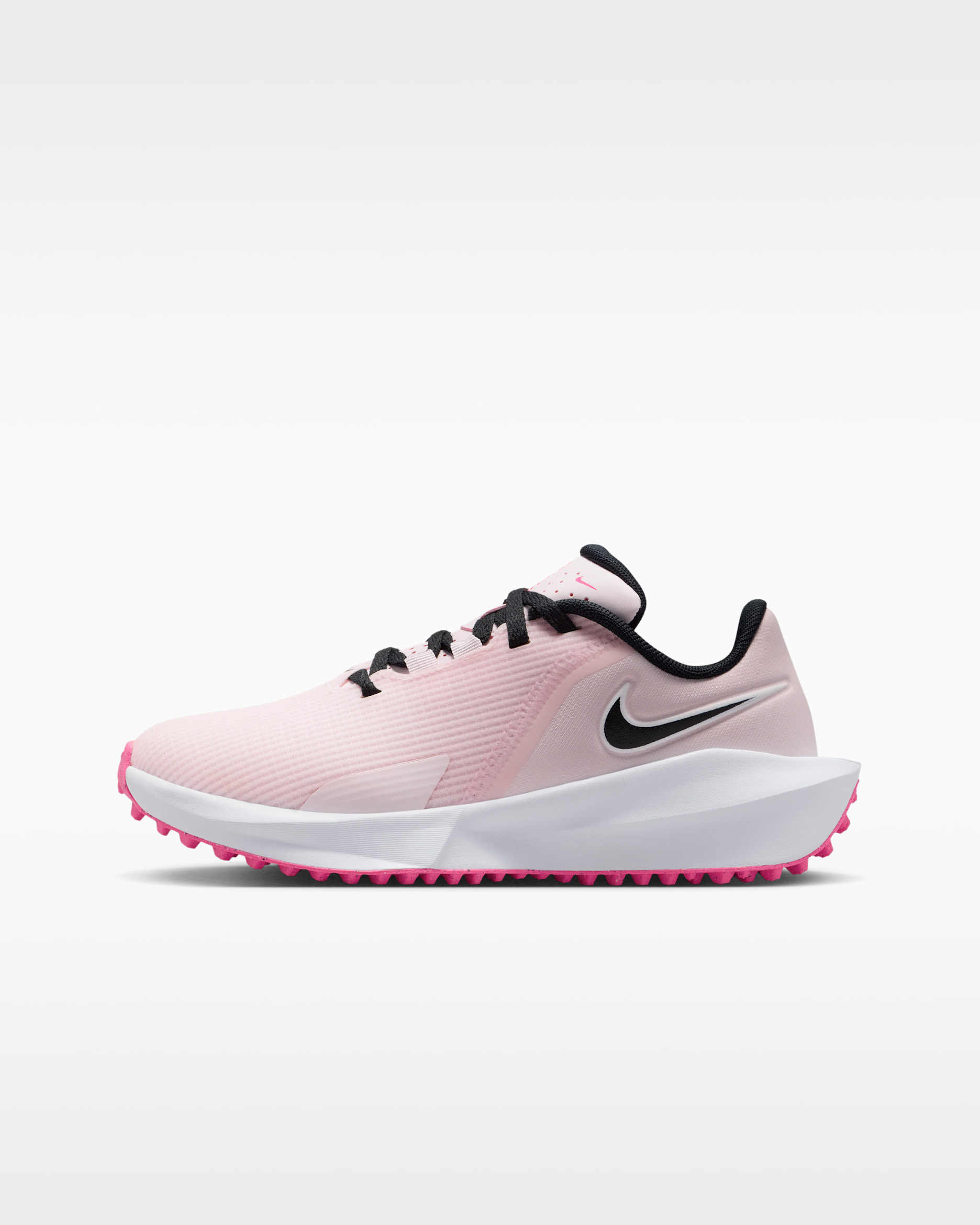 Nike Infinity G Jr. '24 Big Kids' Golf Shoes - Pearl Pink/White/Black