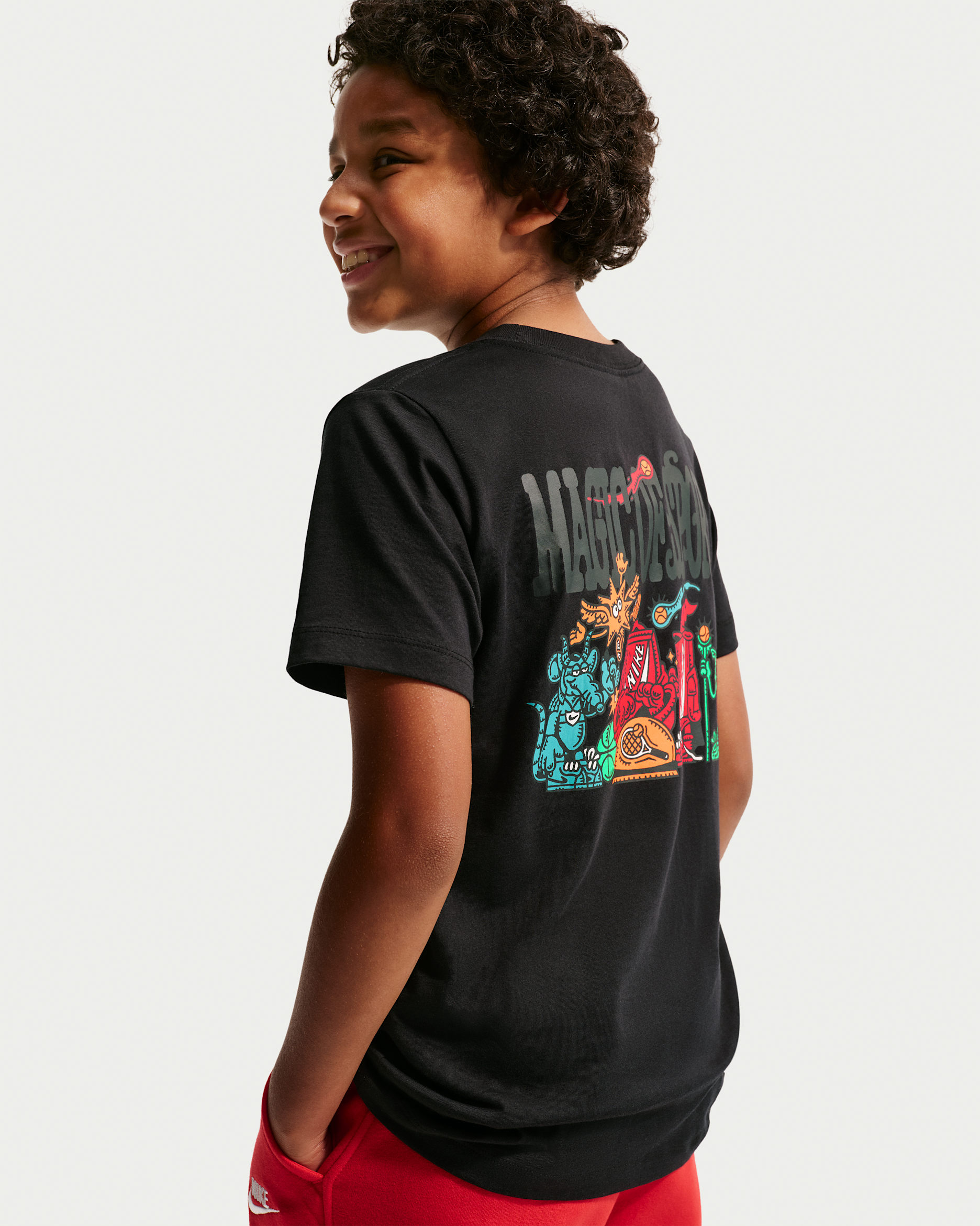 Nike Sportswear T-Shirt (ältere Kinder) - Schwarz