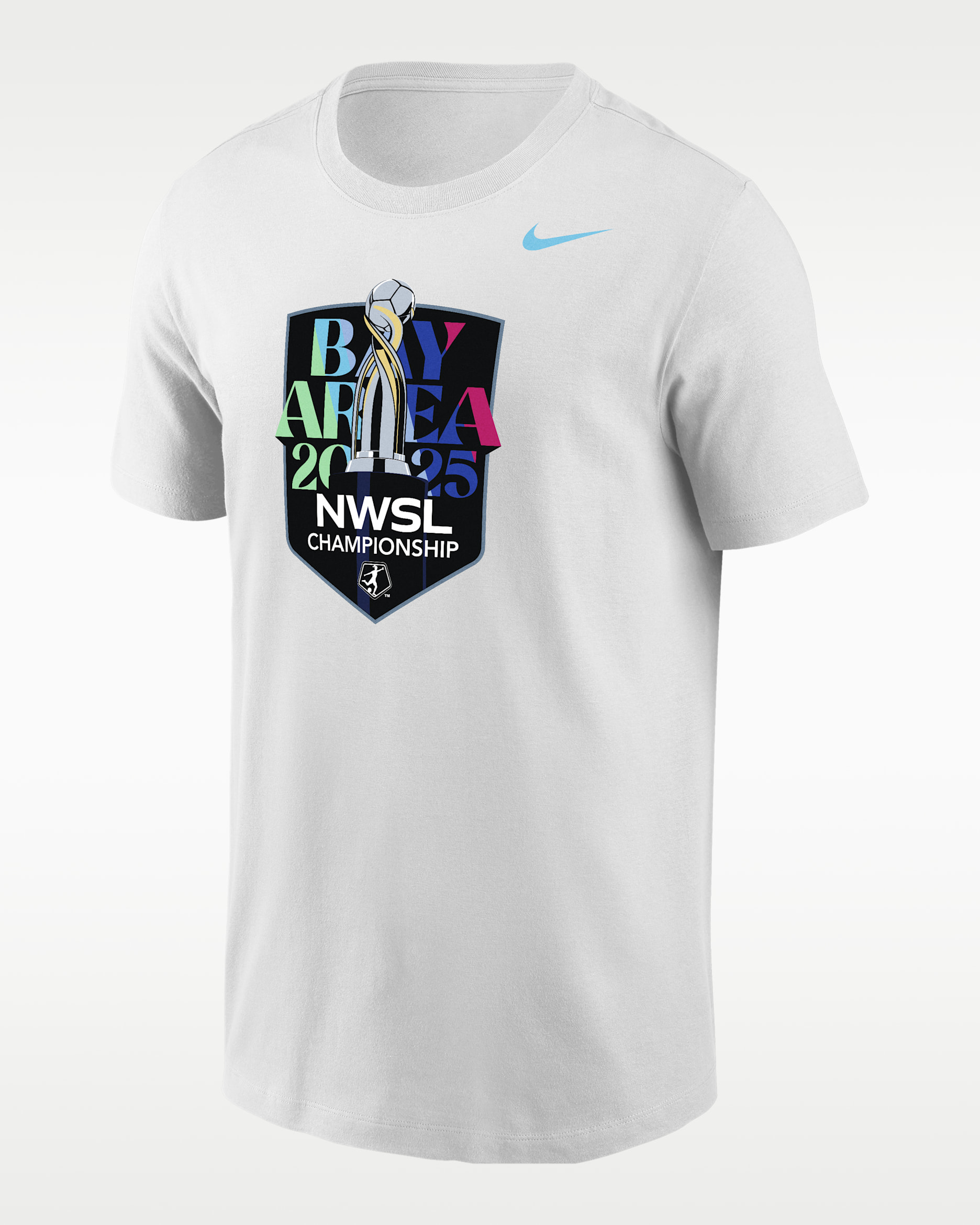 Playera de manga corta Nike NWSL Championship - Blanco