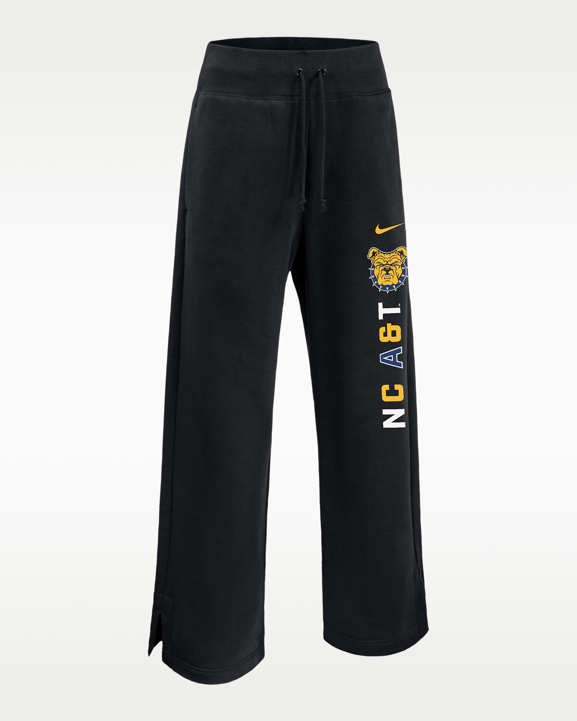 Pantalones deportivos Phoenix Fleece para mujer Jordan College (North Carolina A&T University) - Negro