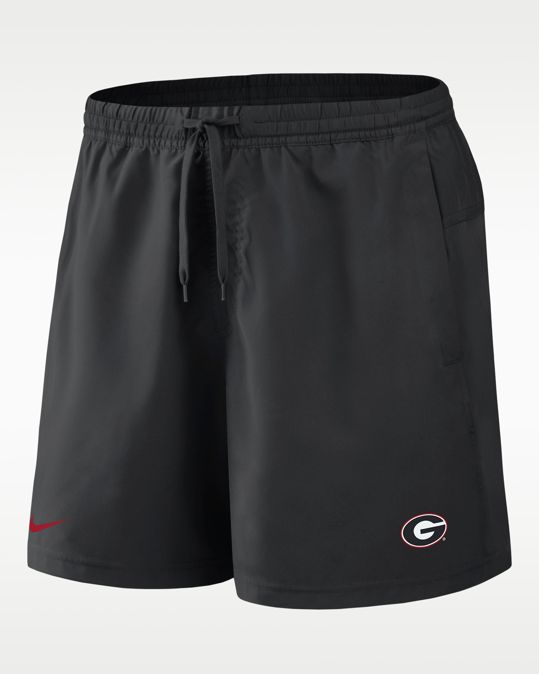 Georgia Primetime Primary Logo Men's Nike Dri-FIT College Form Shorts - Black