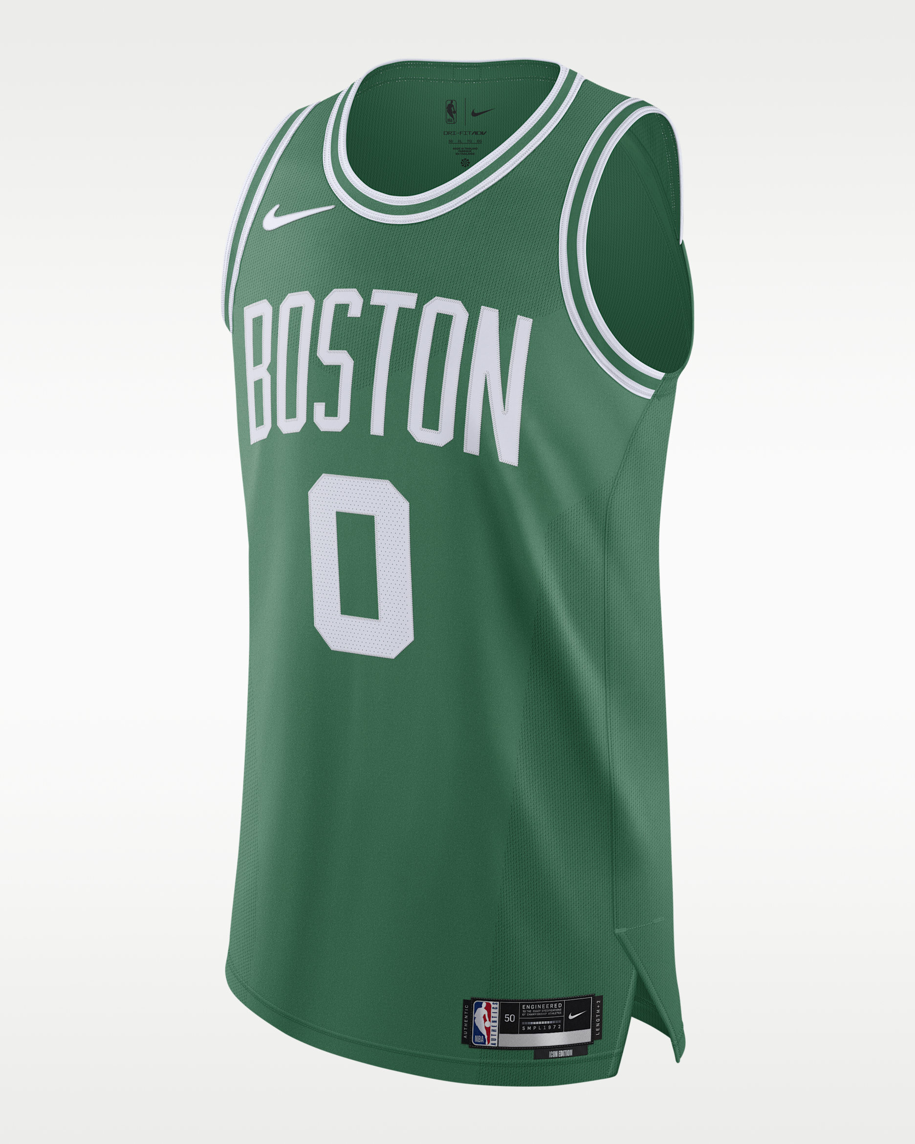 Jersey Nike de la NBA Authentic para hombre Jayson Tatum Celtics Icon Edition 2020 - Trébol