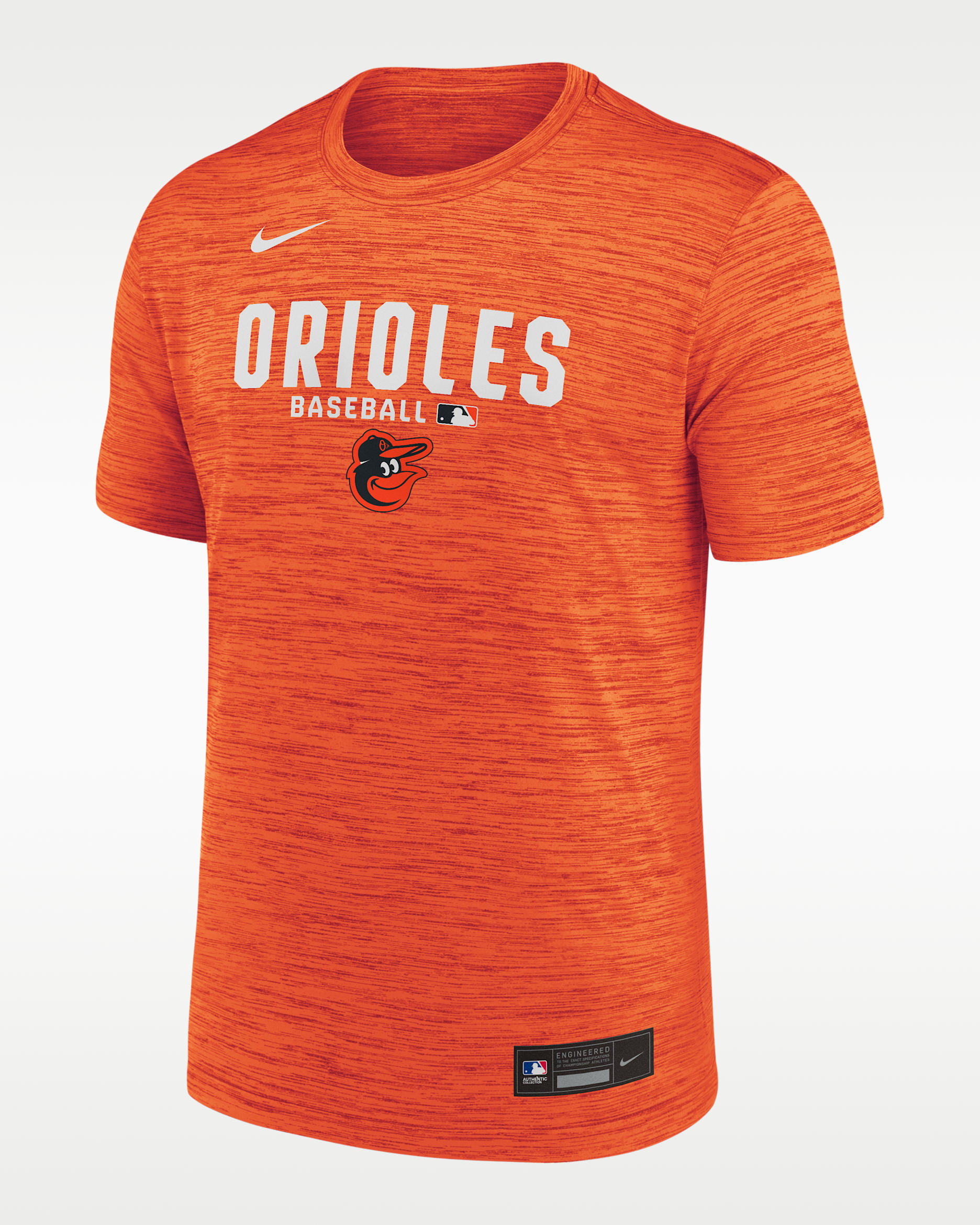 Baltimore Orioles Authentic Collection Men's Nike Dri-FIT MLB T-Shirt - Orange