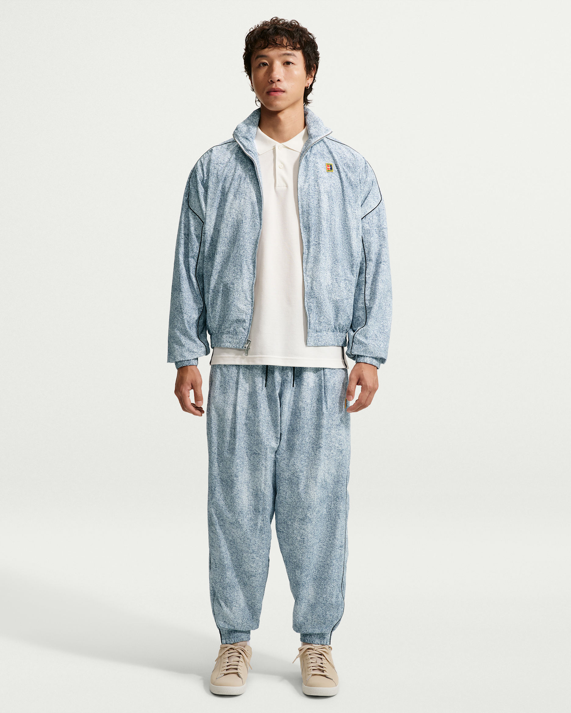 Nike Club Rules Men's Tracksuit Bottoms - White/Black/Sail