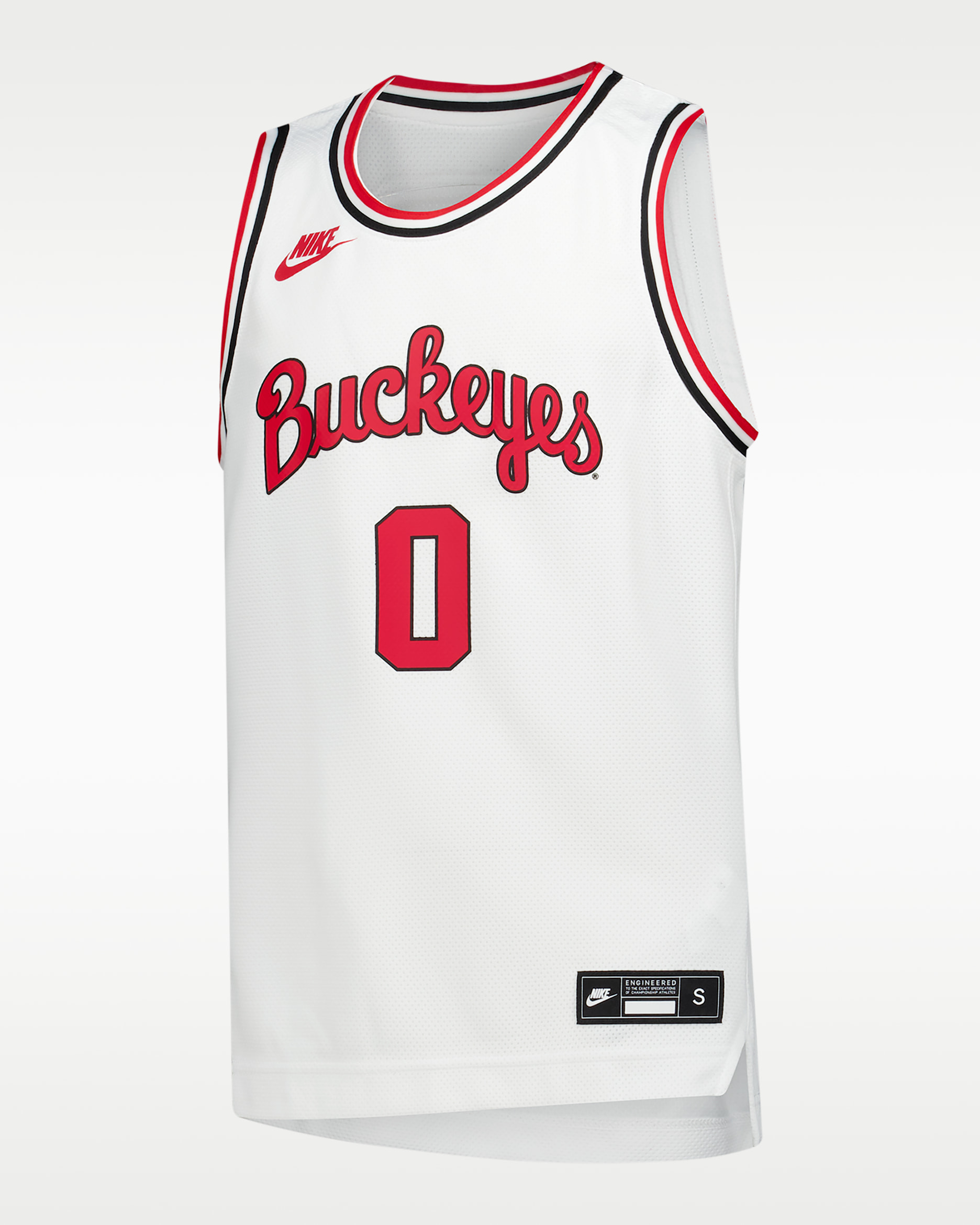 Ohio State Big Kids' Nike Dri-FIT College Basketball Replica Jersey - White