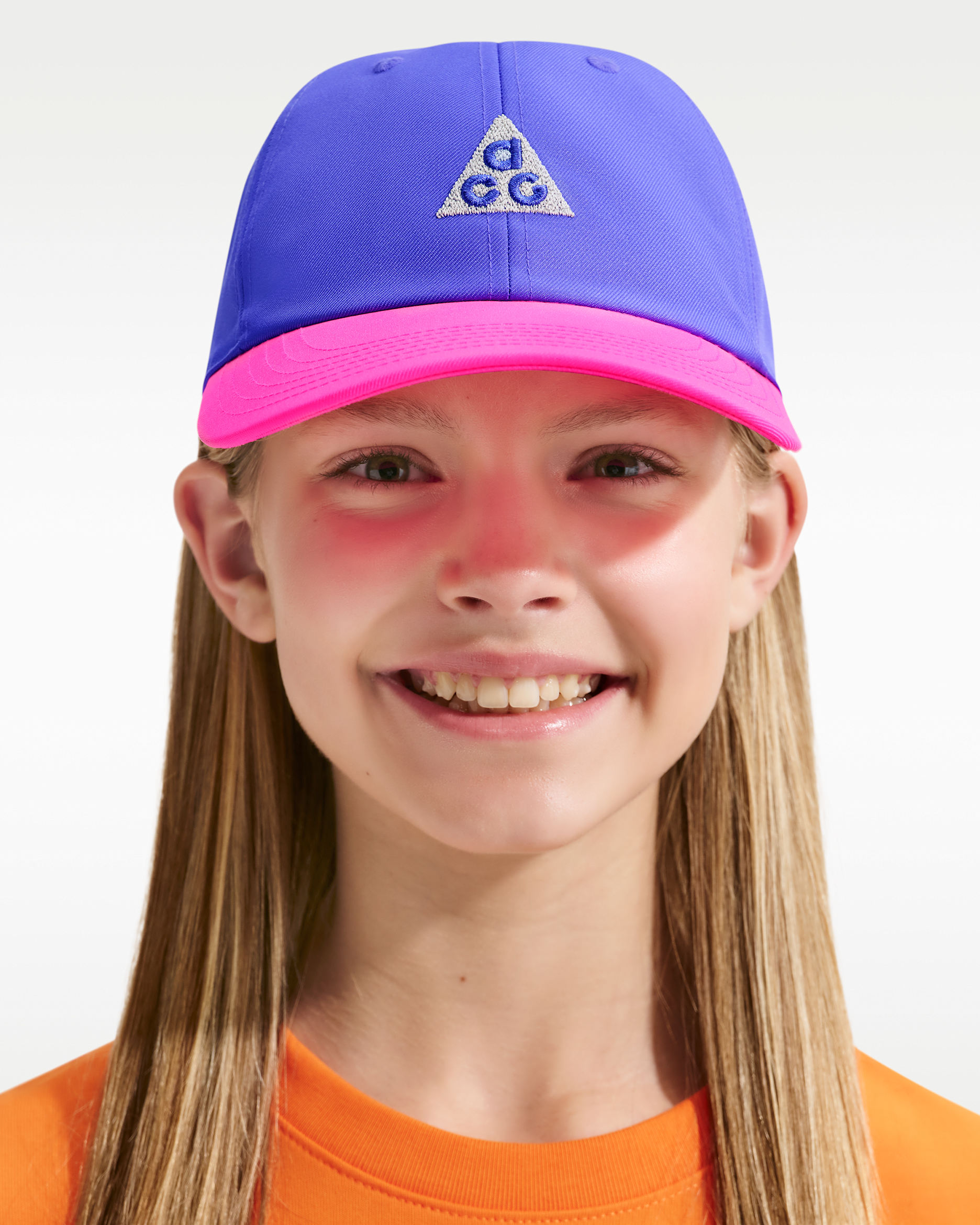 Nike ACG Club Big Kids' Club Cap - Persian Violet/Hyper Pink/Summit White