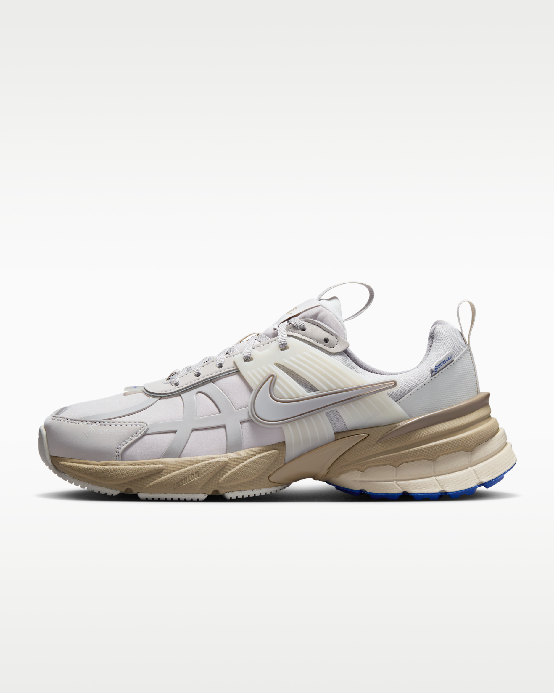 나이키 V2K 런 GORE-TEX 여성 생활 방수 신발 - 라이트 아이언 오어/라이트 본/카키/라이트 아이언 오어