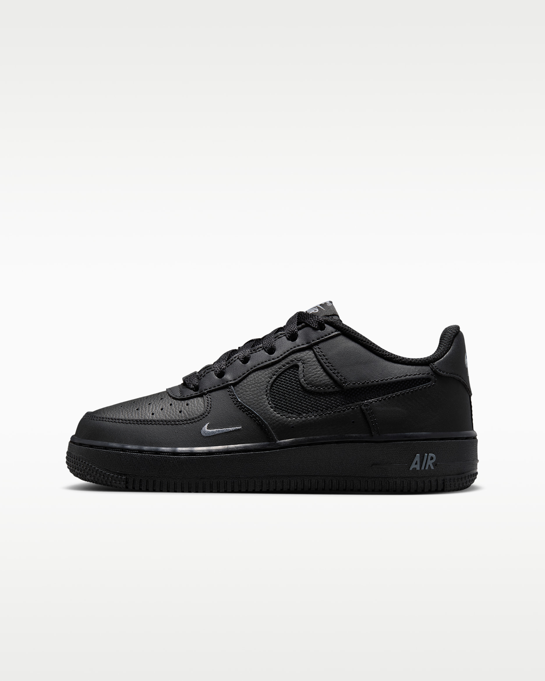 Nike Air Force 1 LV8 sko til store barn - Svart/Cool Grey/Cool Grey