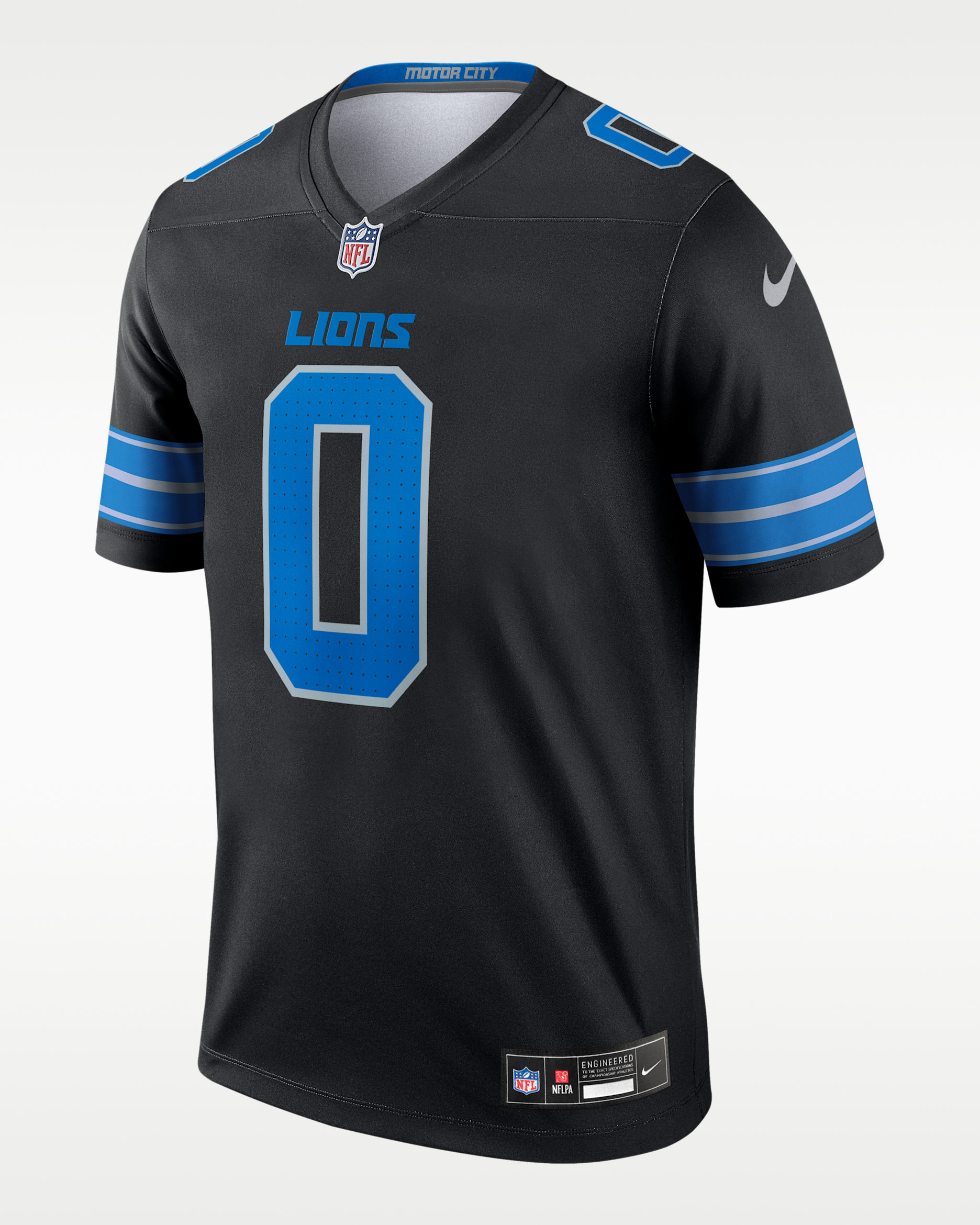 Jahmyr Gibbs Detroit Lions Men's Nike Dri-FIT NFL Legend Jersey - Black