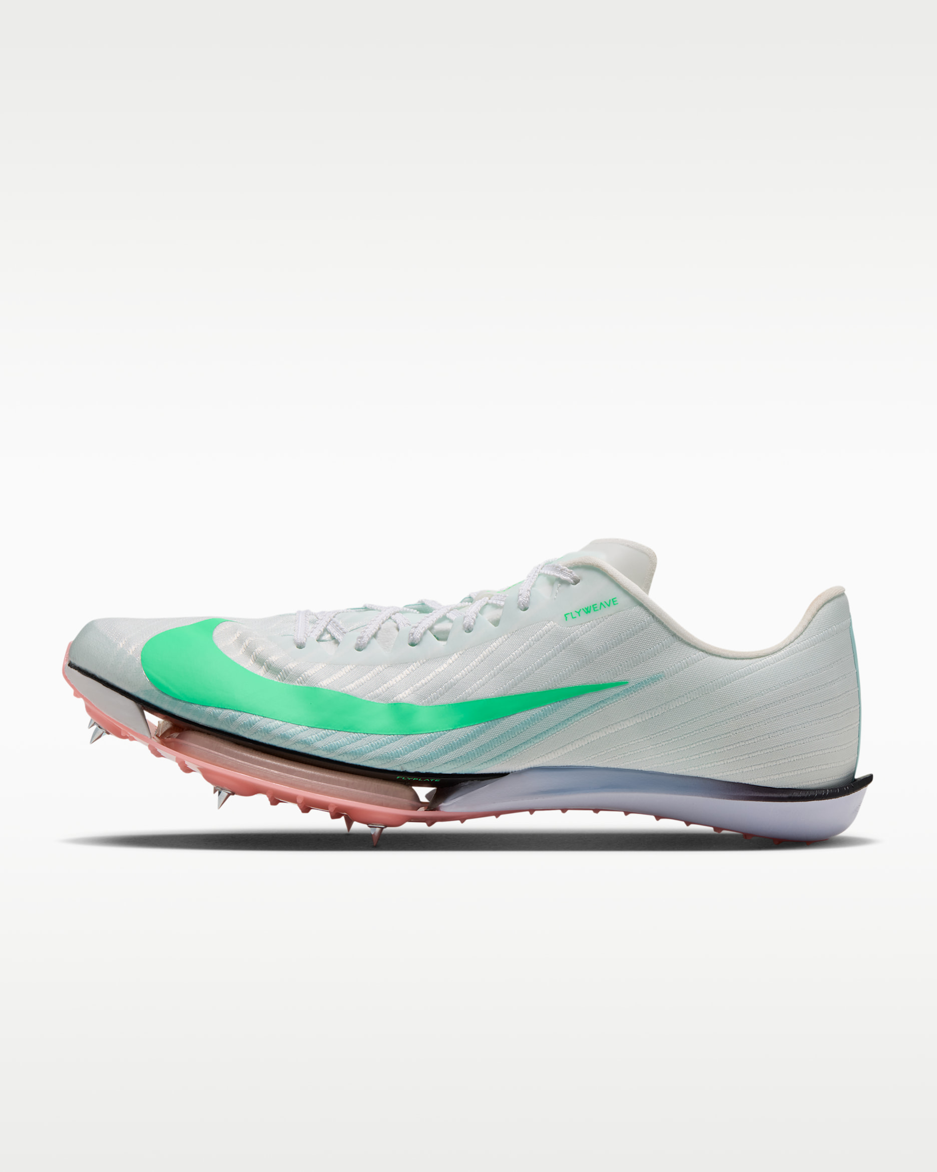 Nike Maxfly 2 Track & Field Sprinting Spikes - Summit White/Atomic Pink/Palest Purple/Electro Green
