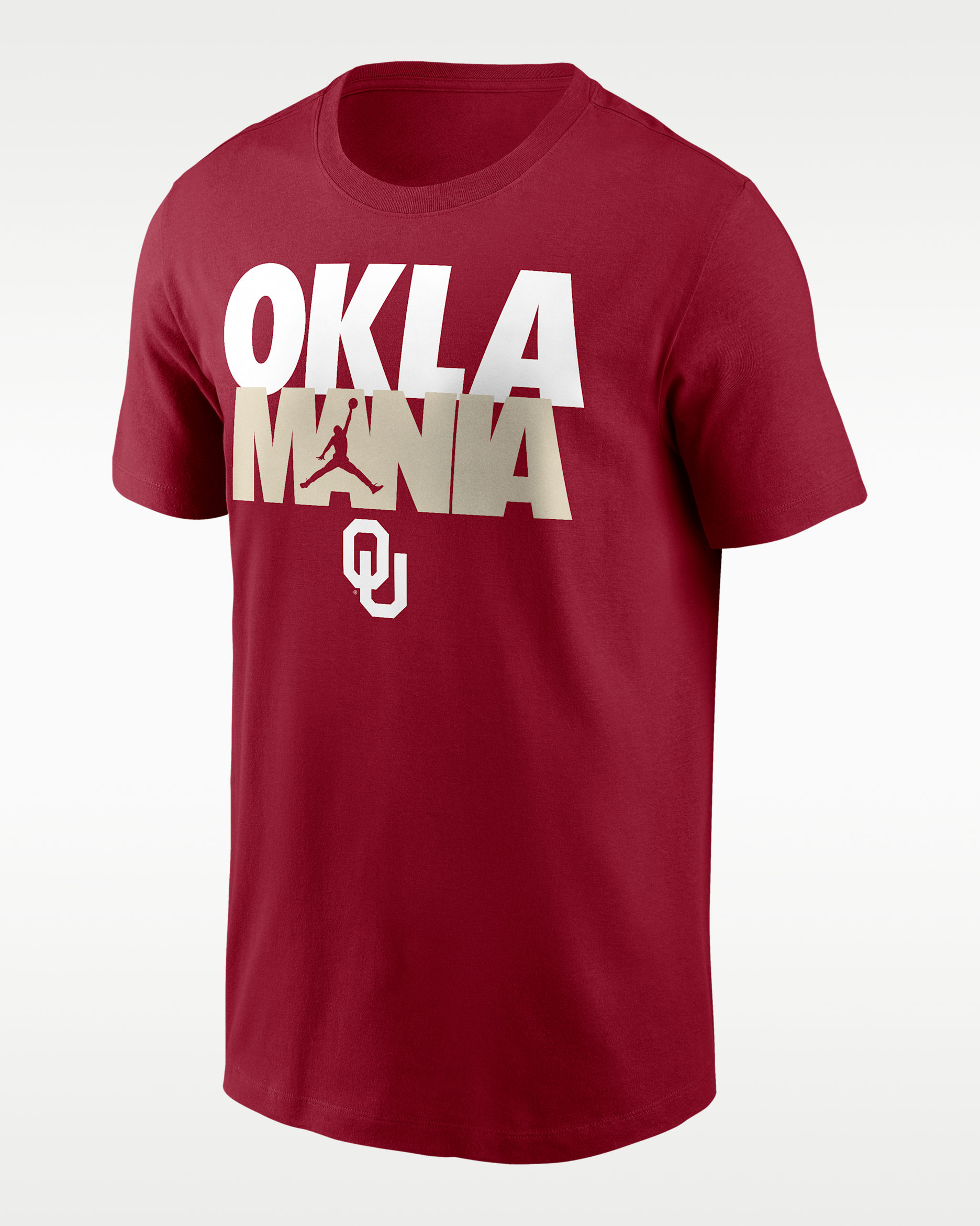 Oklahoma Campus Local Madness Men's Nike College T-Shirt - Team Crimson
