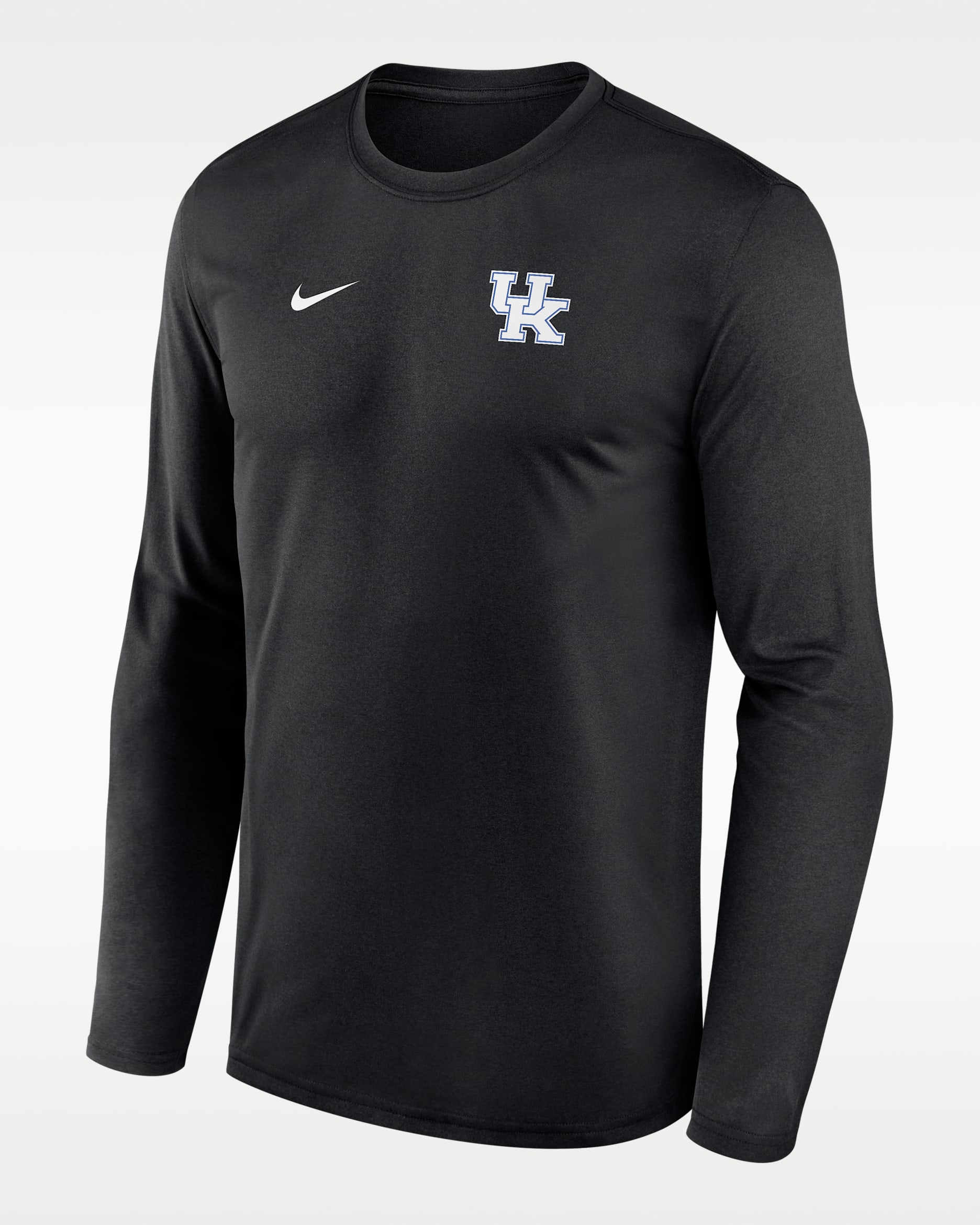 Kentucky Sideline Legend Small Logo Men's Nike Dri-FIT College Long-Sleeve T-Shirt - Black