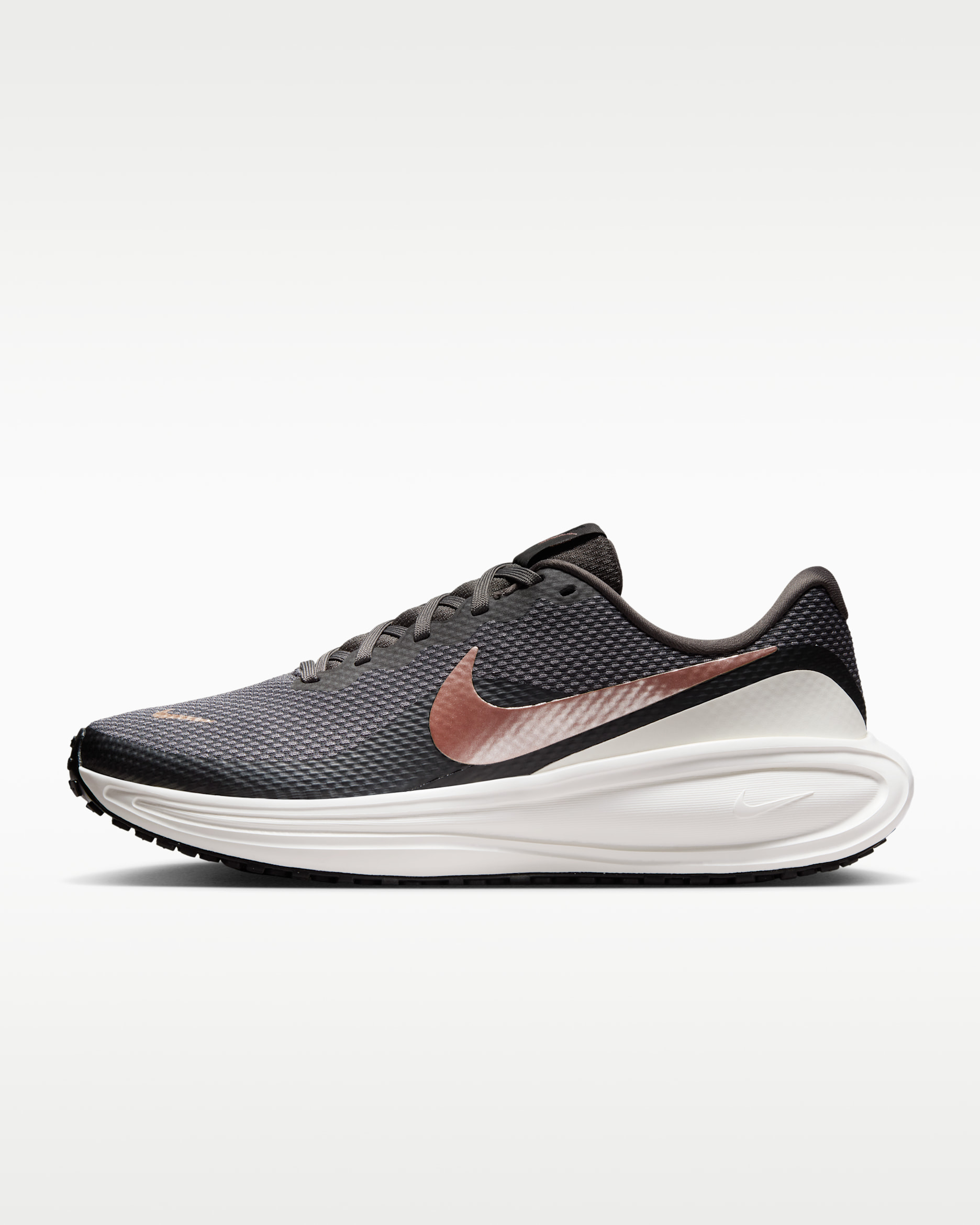 Nike Revolution 8 Women's Road Running Shoes - Medium Ash/Black/Sail/Metallic Red Bronze