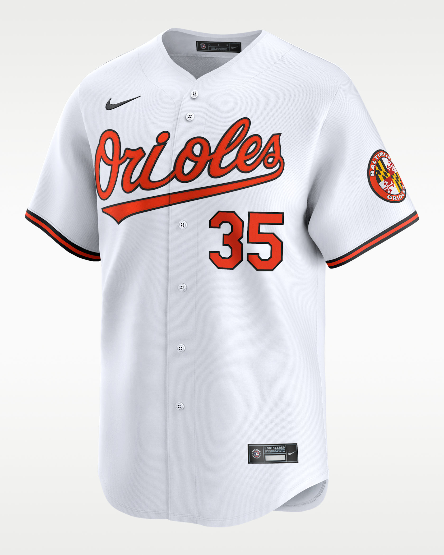 Adley Rutschman Baltimore Orioles Men's Nike Dri-FIT ADV MLB Limited Jersey - White