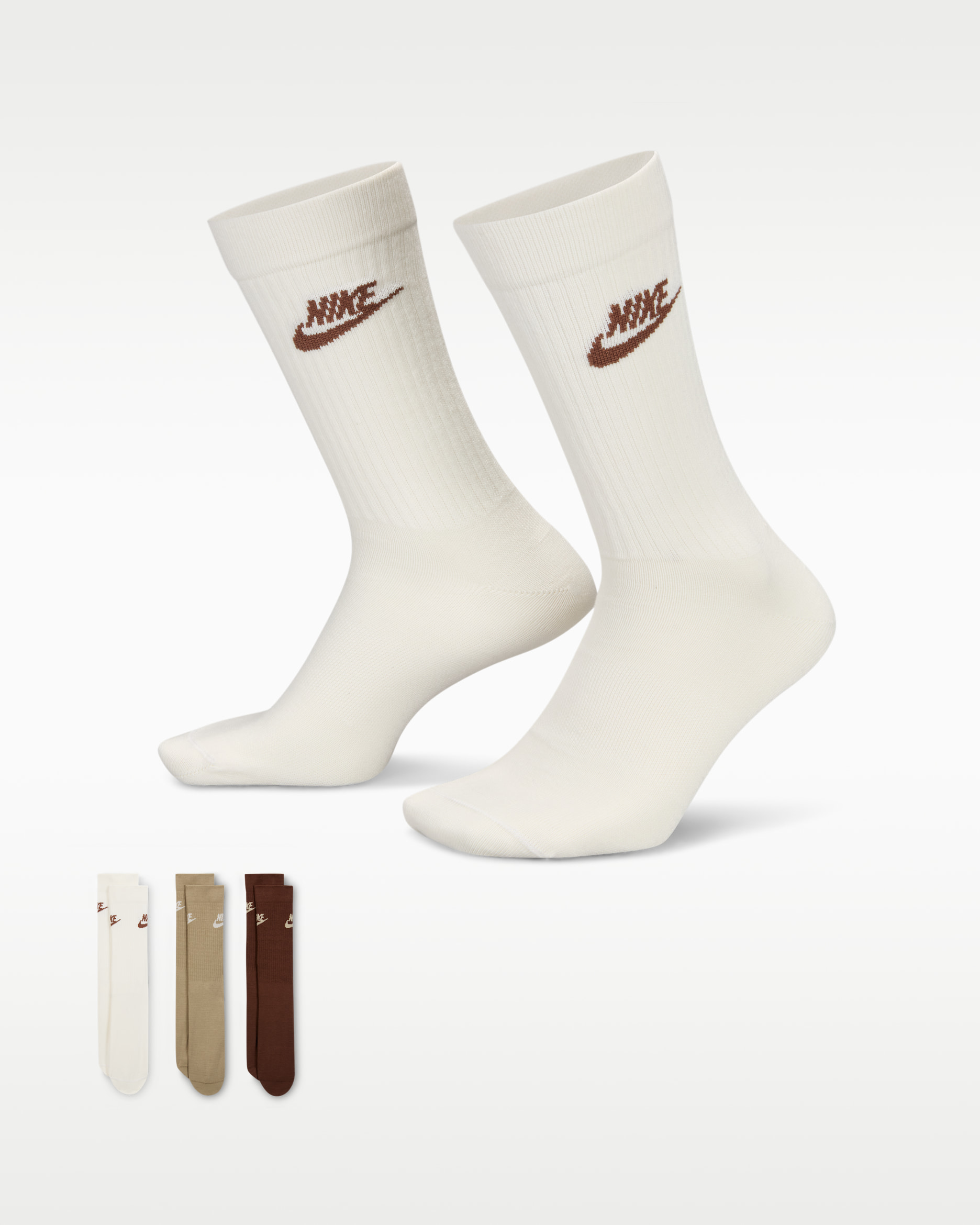 Nike Sportswear Everyday Essential sokker (3 par) - Flerfarget
