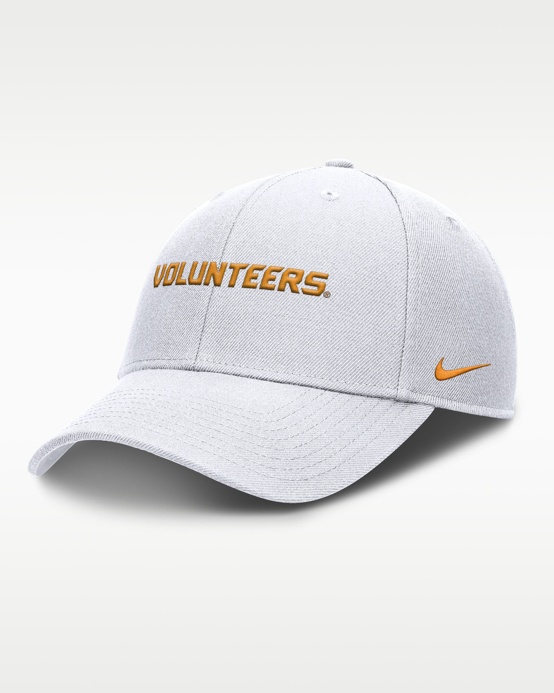 Tennessee On-Field Rise Gameday Men's Nike Dri-FIT College Trucker Adjustable Hat - White
