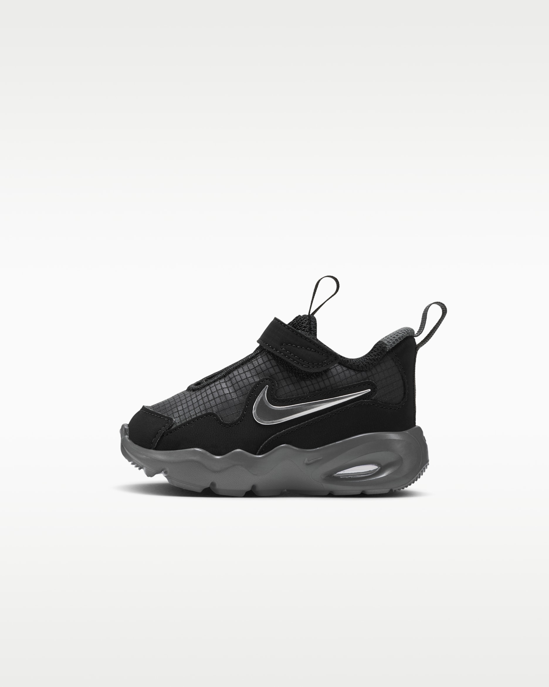 Nike Air Max Nova Baby/Toddler Shoes - Black/Iron Grey/Metallic Silver