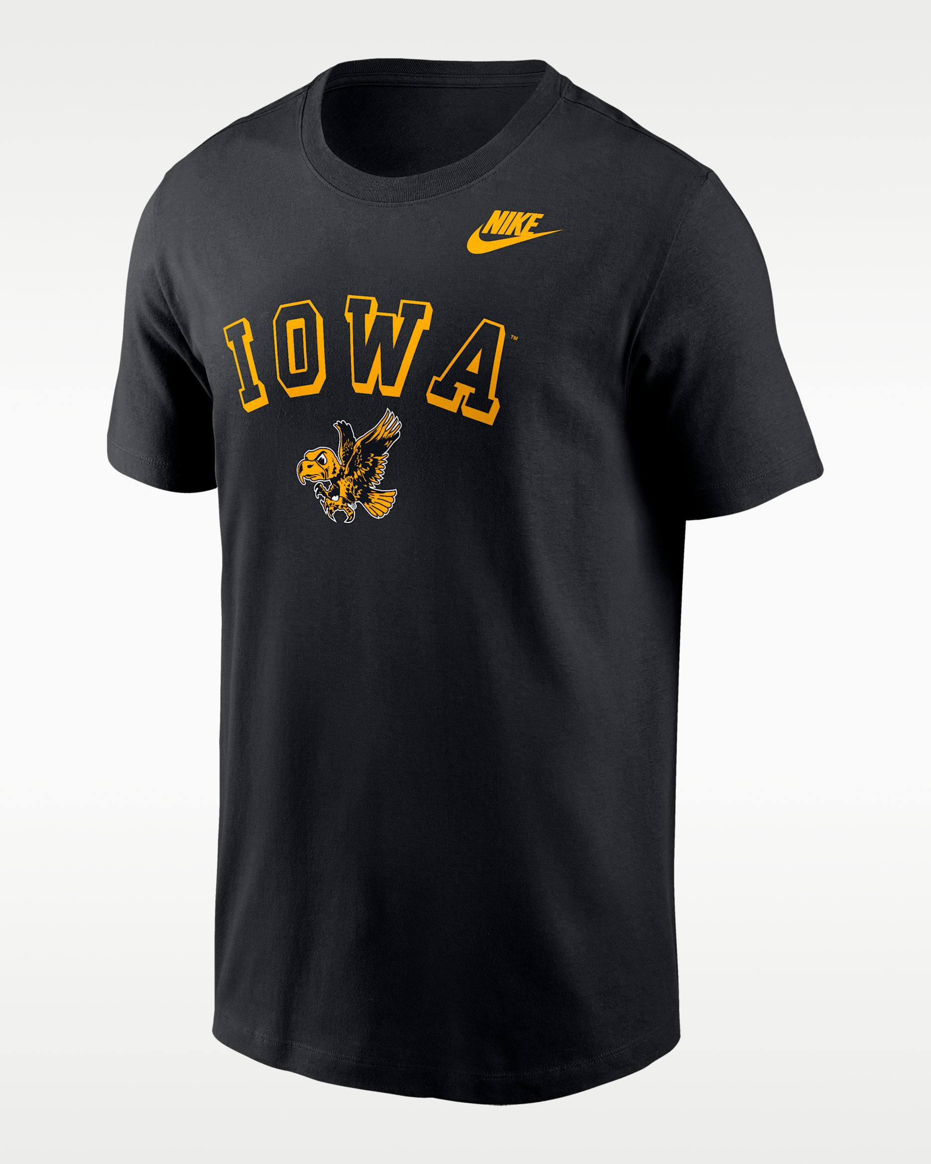 Iowa Legacy Nickname Men's Nike College T-Shirt - Black
